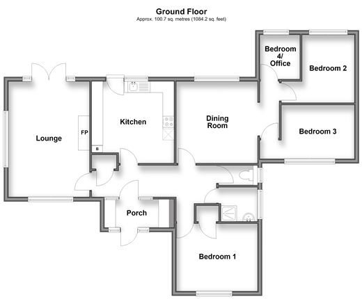 Green Lane, Crowborough floorplan