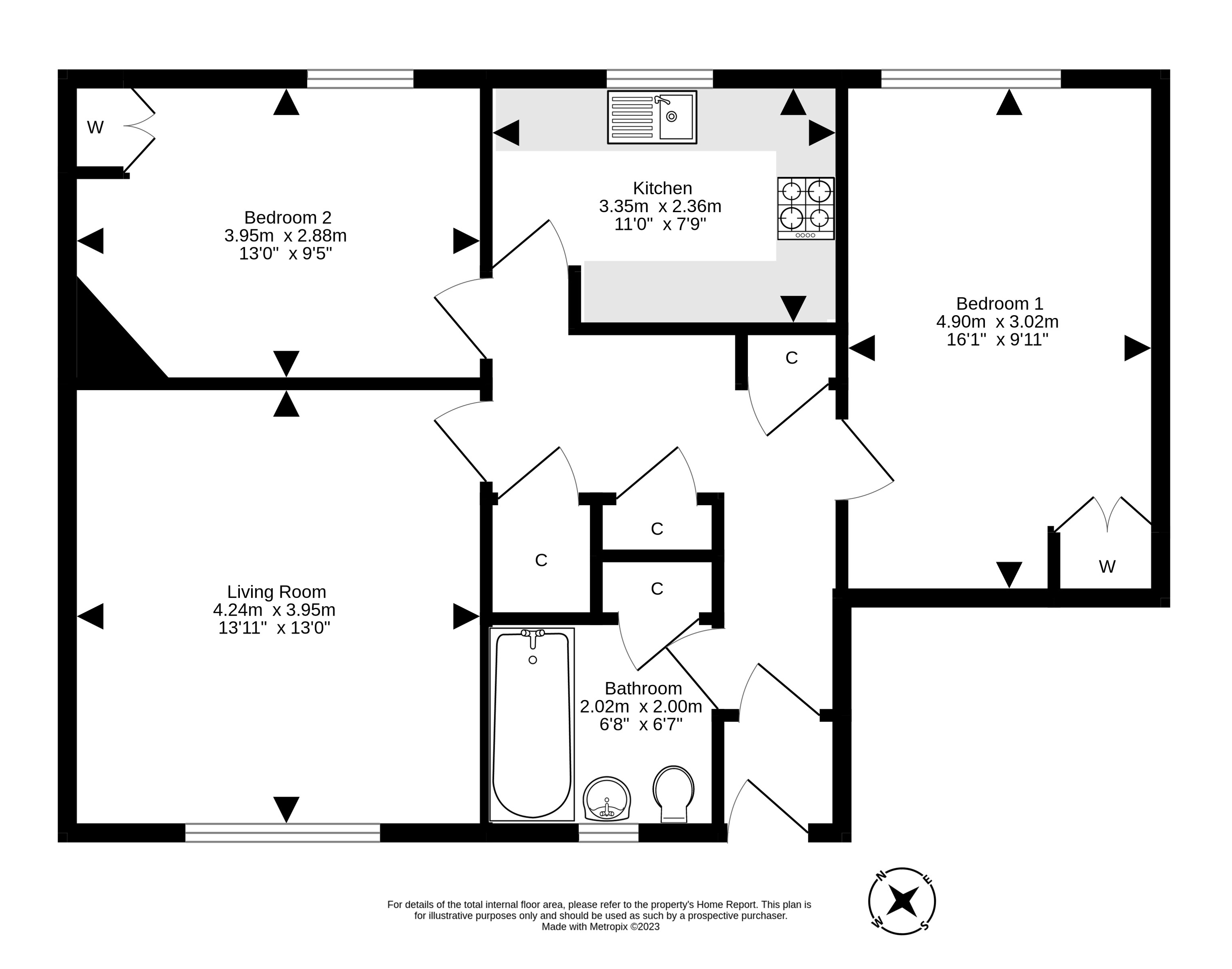 25 Dinmont Drive, The Inch, Edinburgh EH16, 2 bedroom flat for sale