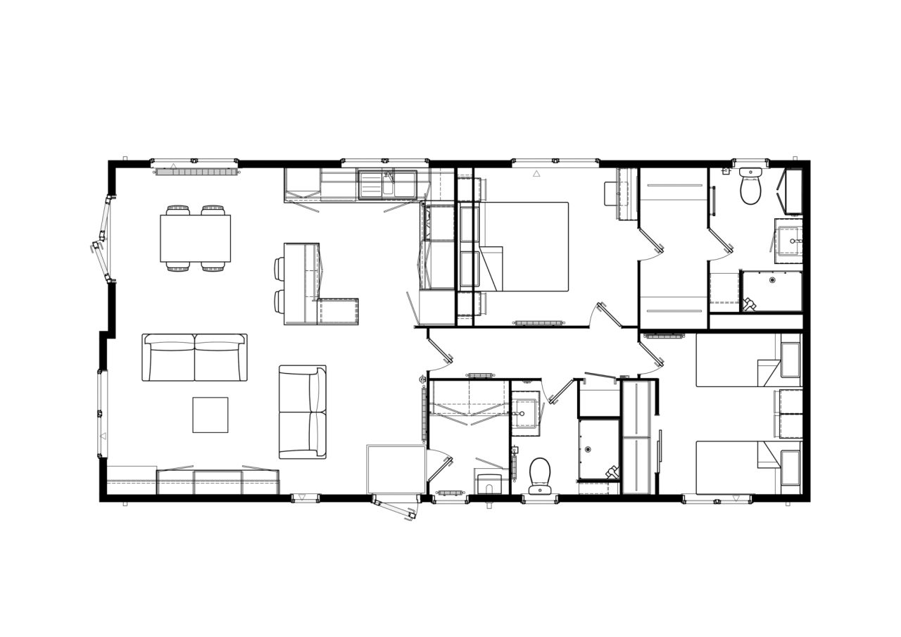 Woodleigh Caravan Park, Cheriton Bishop floorplan