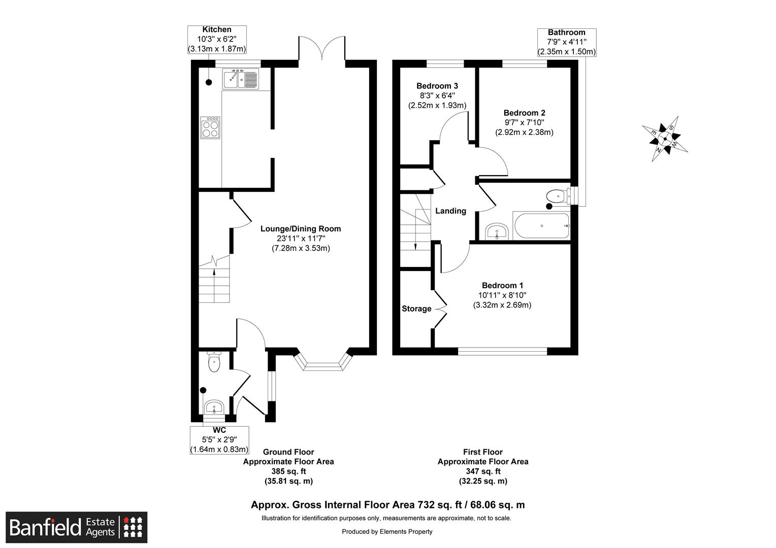 6, Coller Mews, Crowborough floorplan