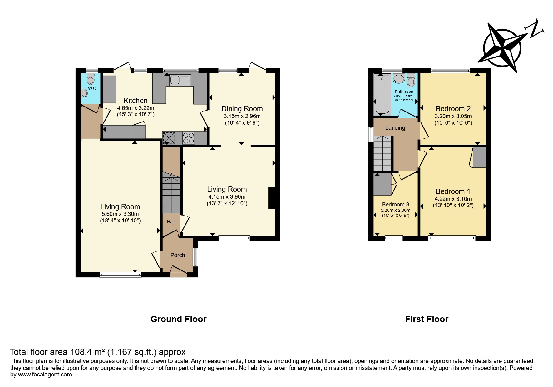2, Medway Court, Bristol floorplan