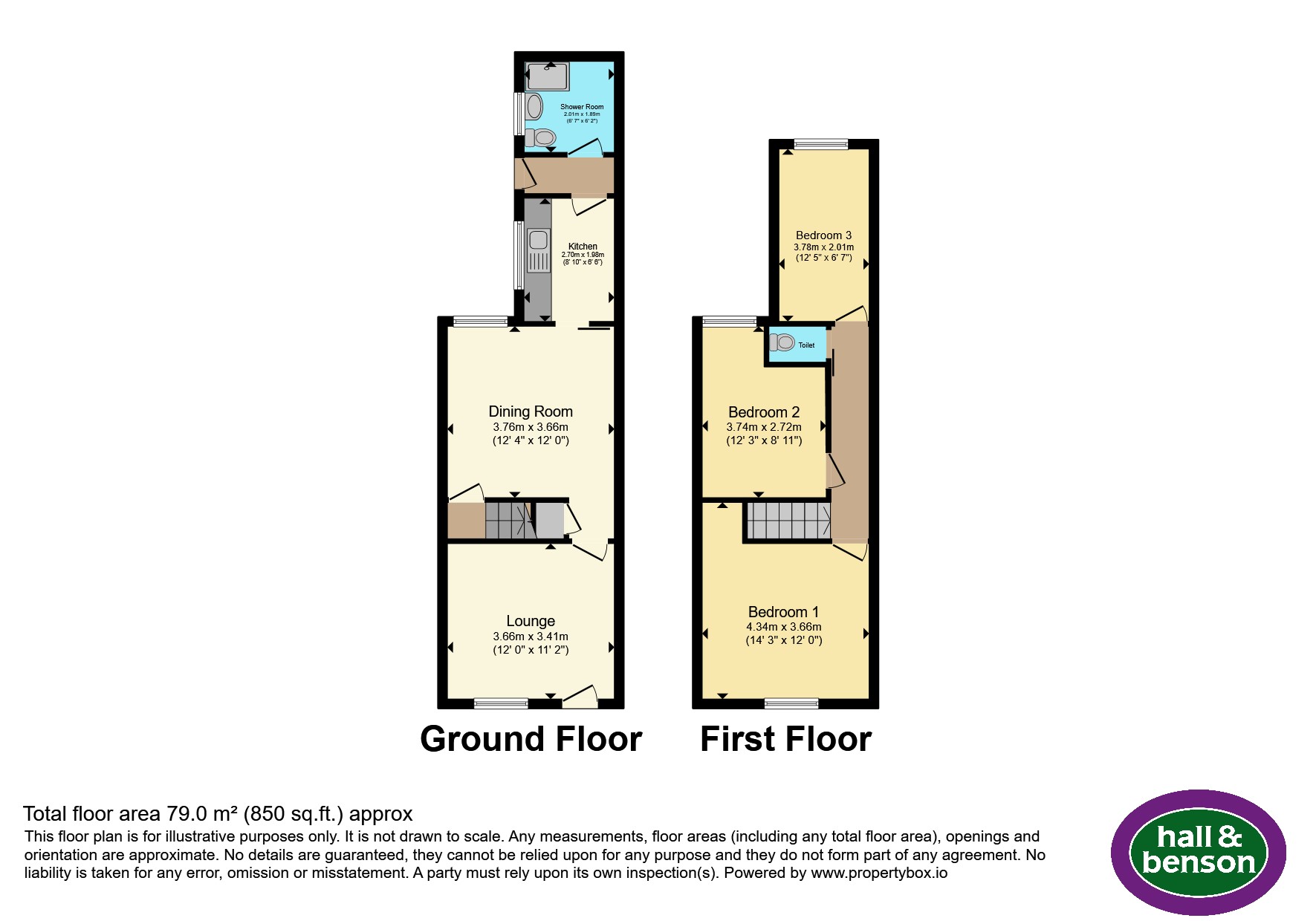 72, Brooke Street, Alfreton floorplan