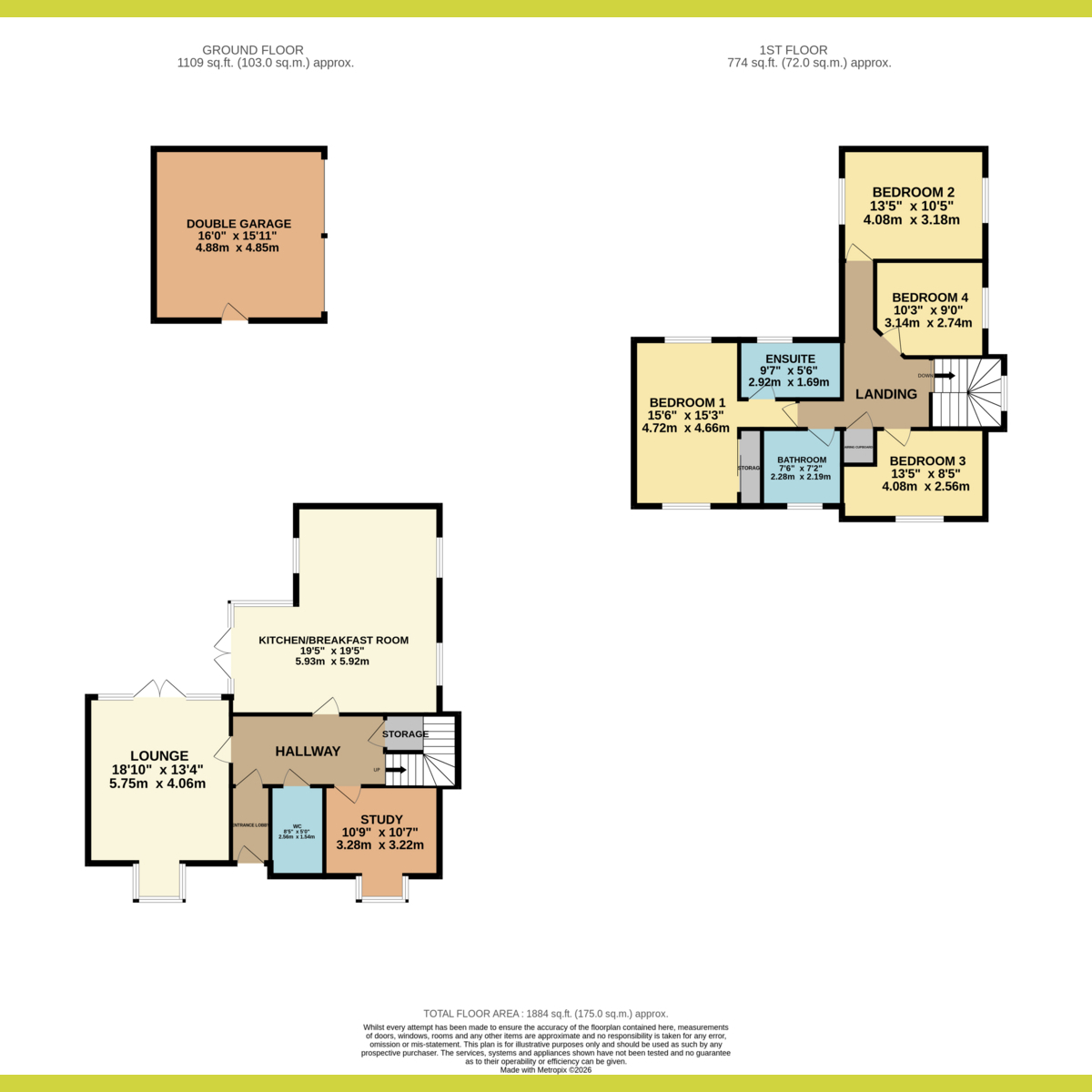2, Arthur Court, Rochford floorplan