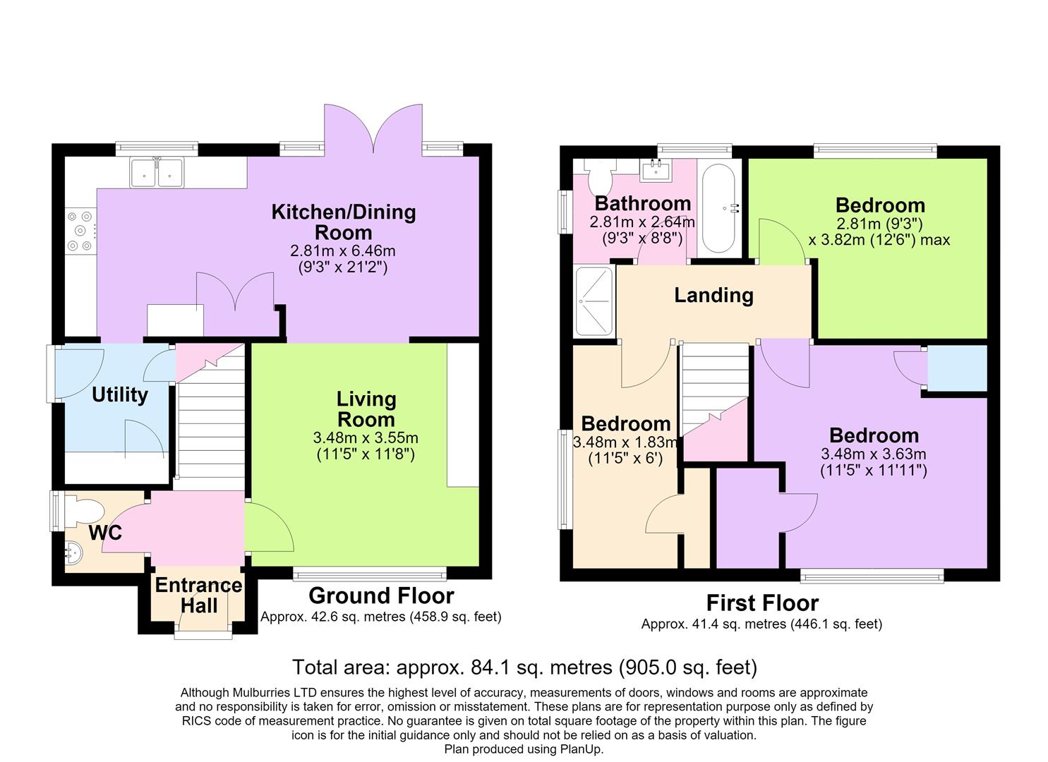 1, Harepark Close, Hemel Hempstead floorplan