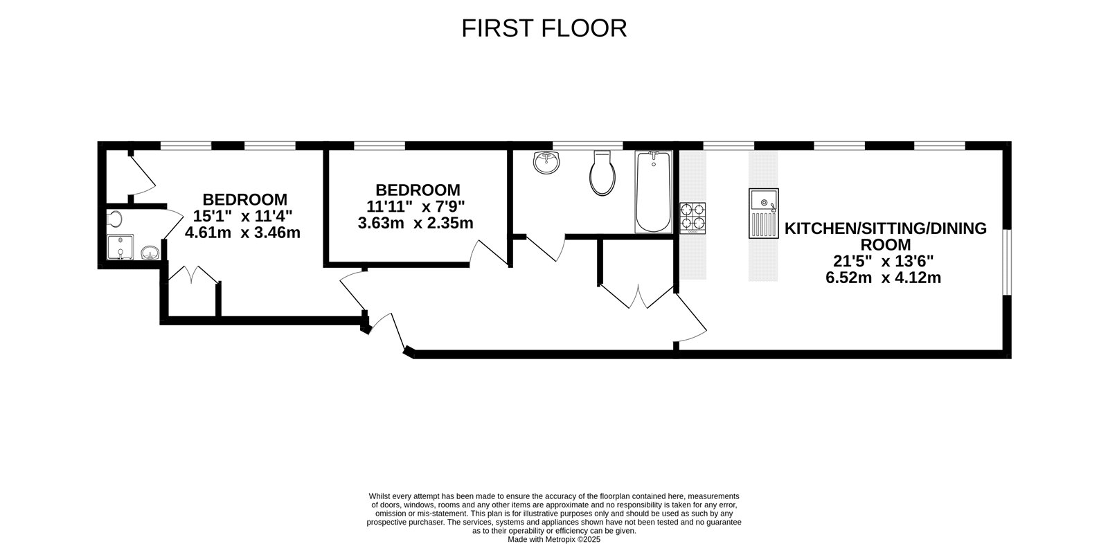 Frederick Street, Aldershot, Hampshire, GU11 floorplan