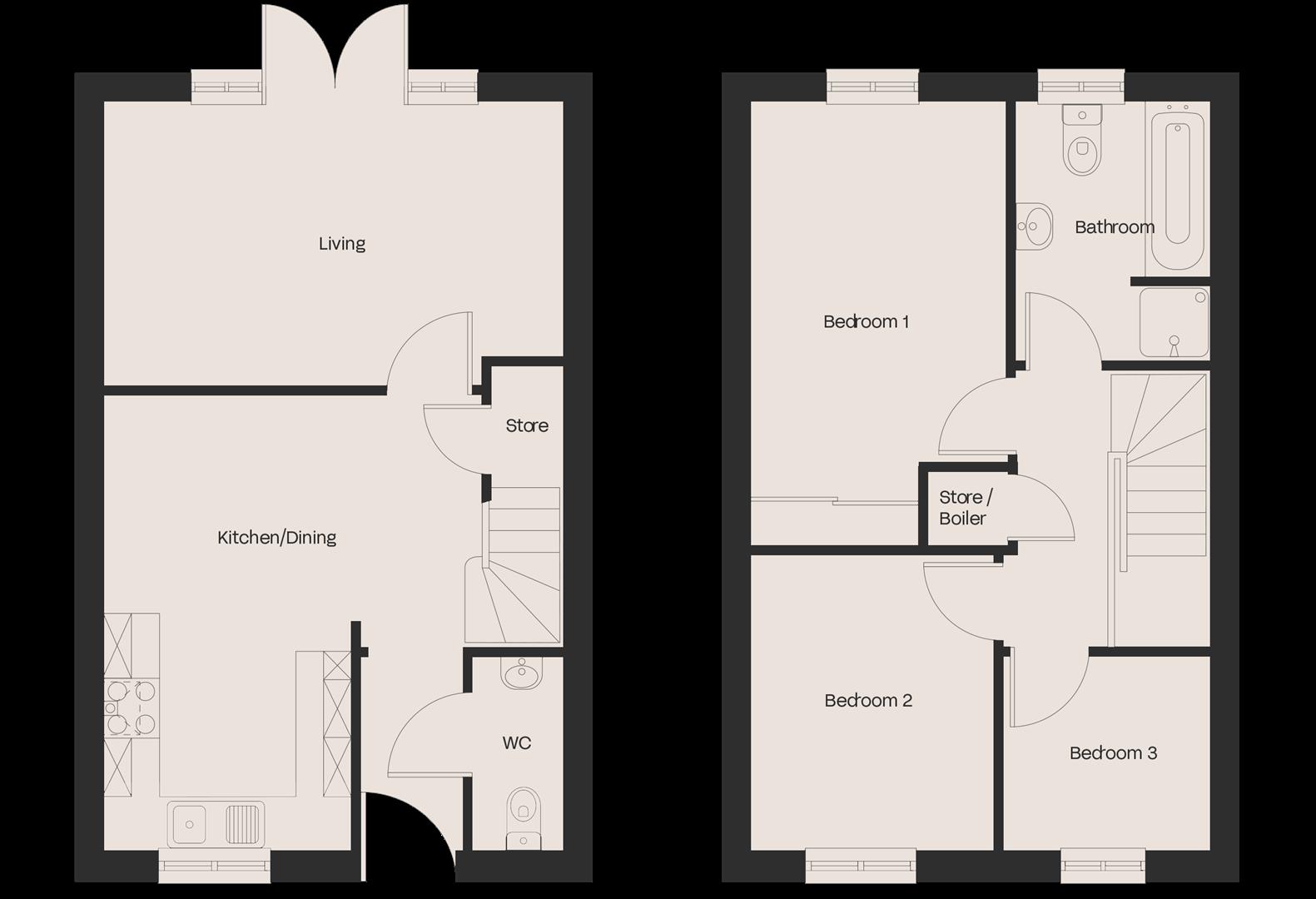 11, Dorrington Way, Ellesmere Port floorplan