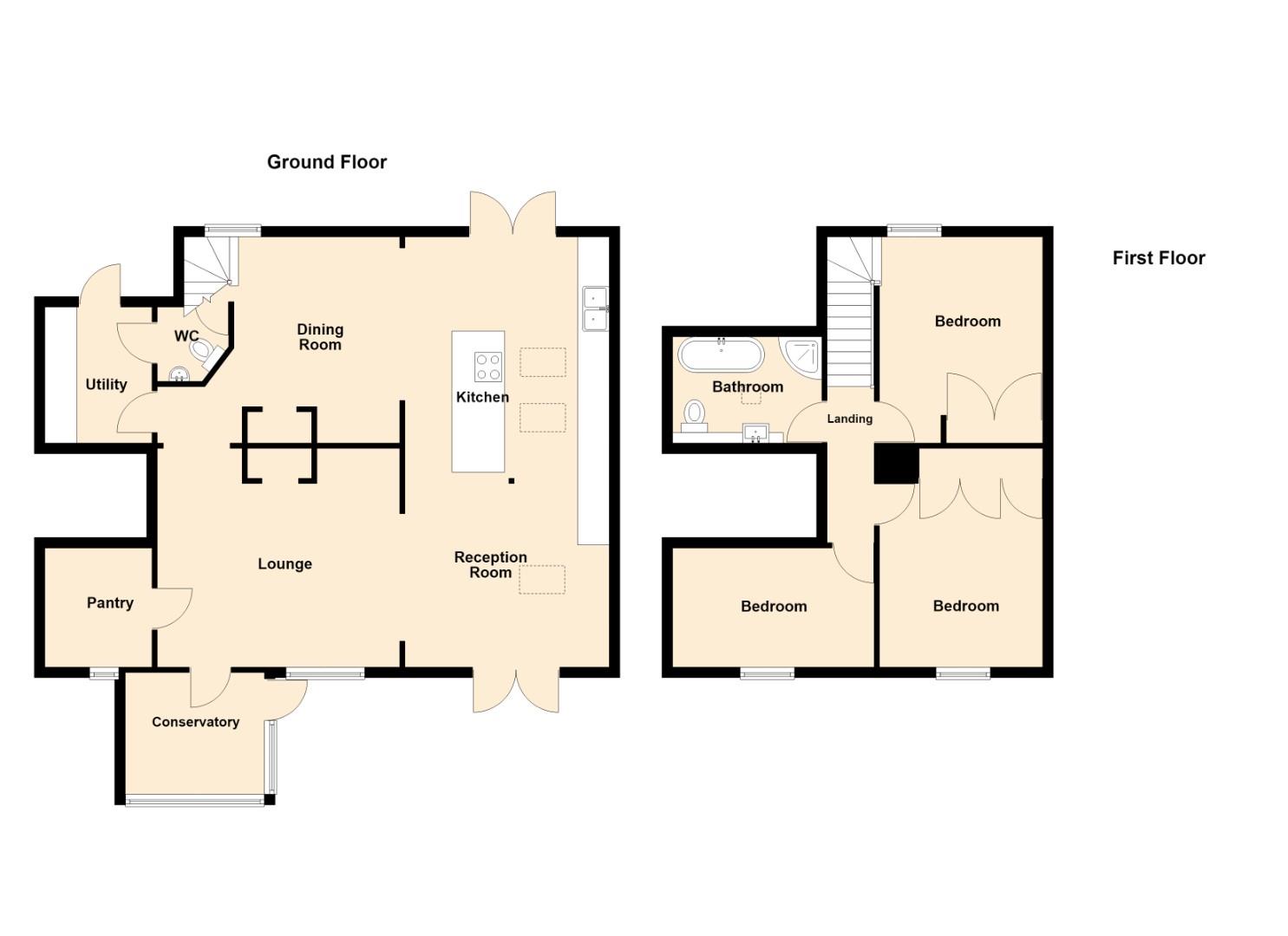 1 Nursery Cottage, Lynford, Mundford floorplan