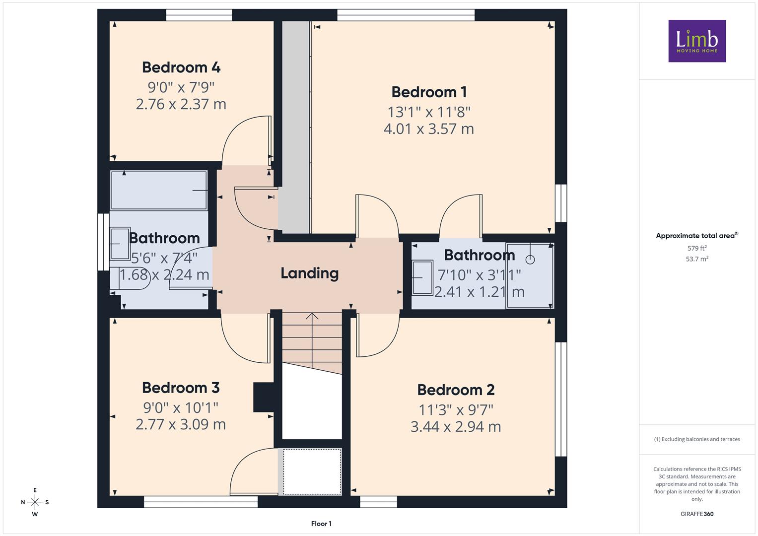 52, Hornbeam Drive, Cottingham floorplan