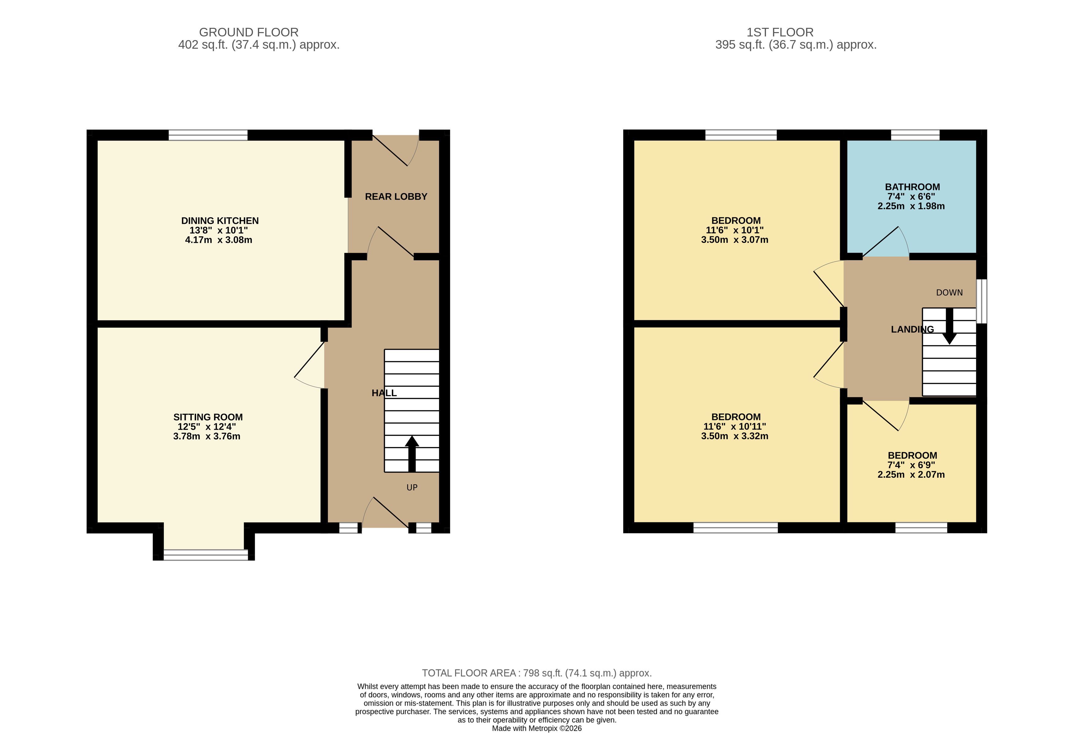 2, Study Drive, Bonsall floorplan