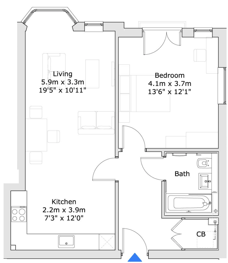 1 Bedrooms Flat for sale in Gernon Road, Letchworth Garden City SG6