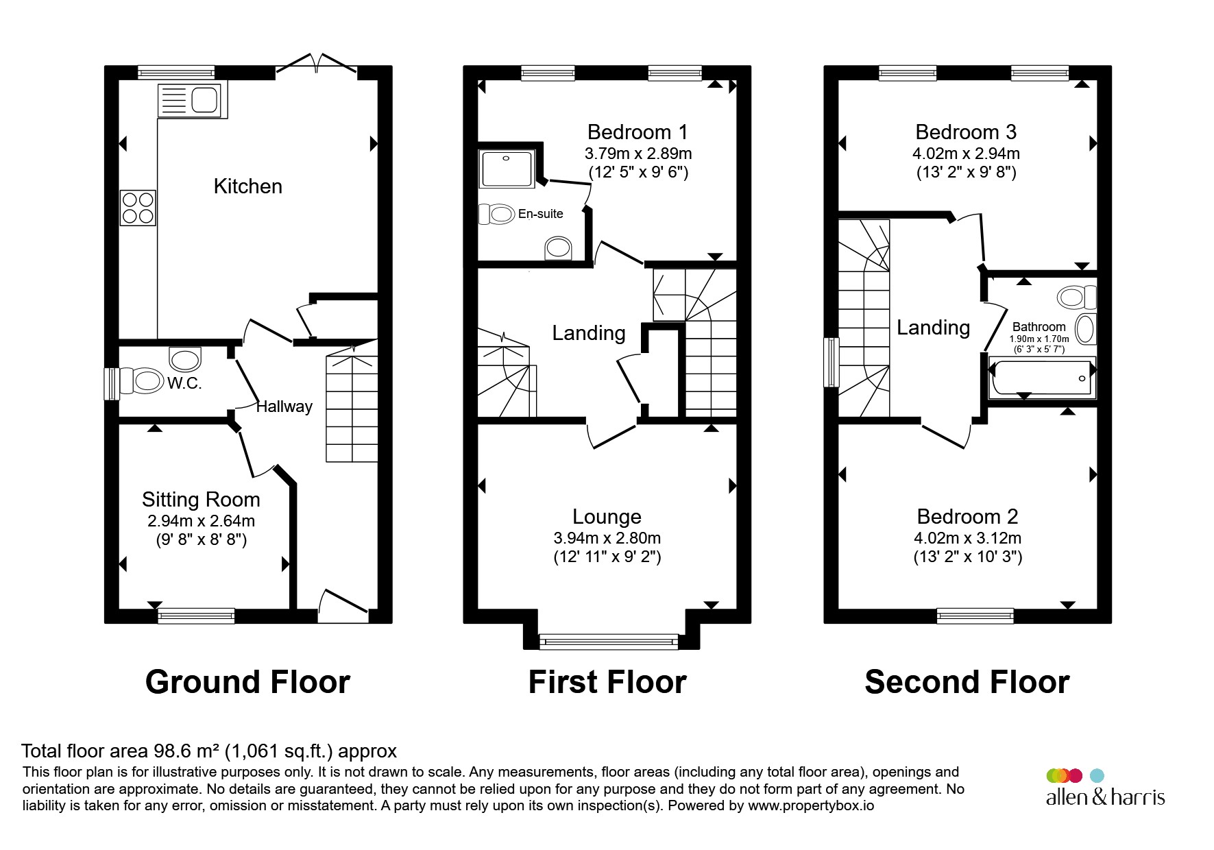 75, Rhodfa Ieuan, Cardiff floorplan
