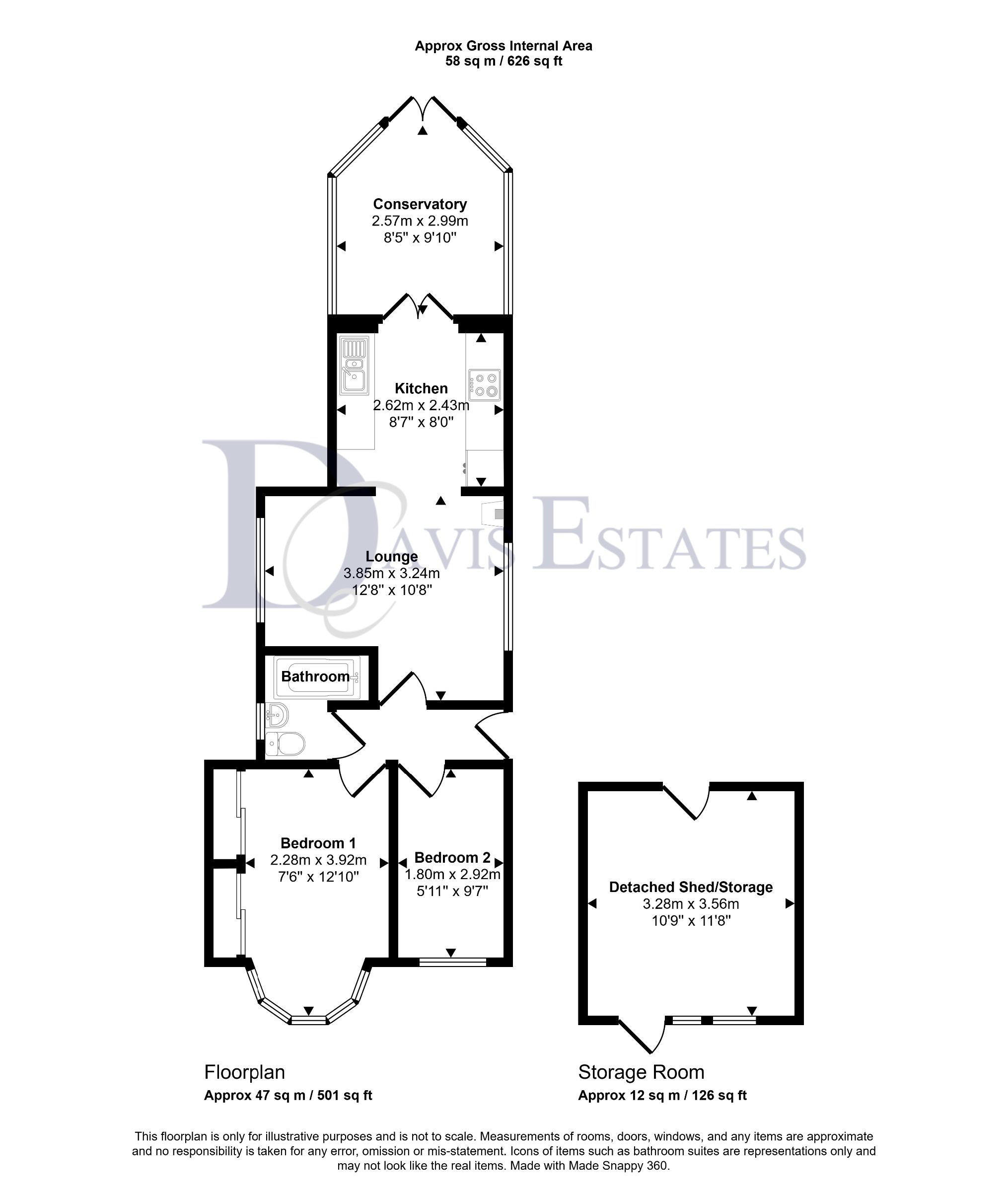45 The Crescent, Upminster floorplan