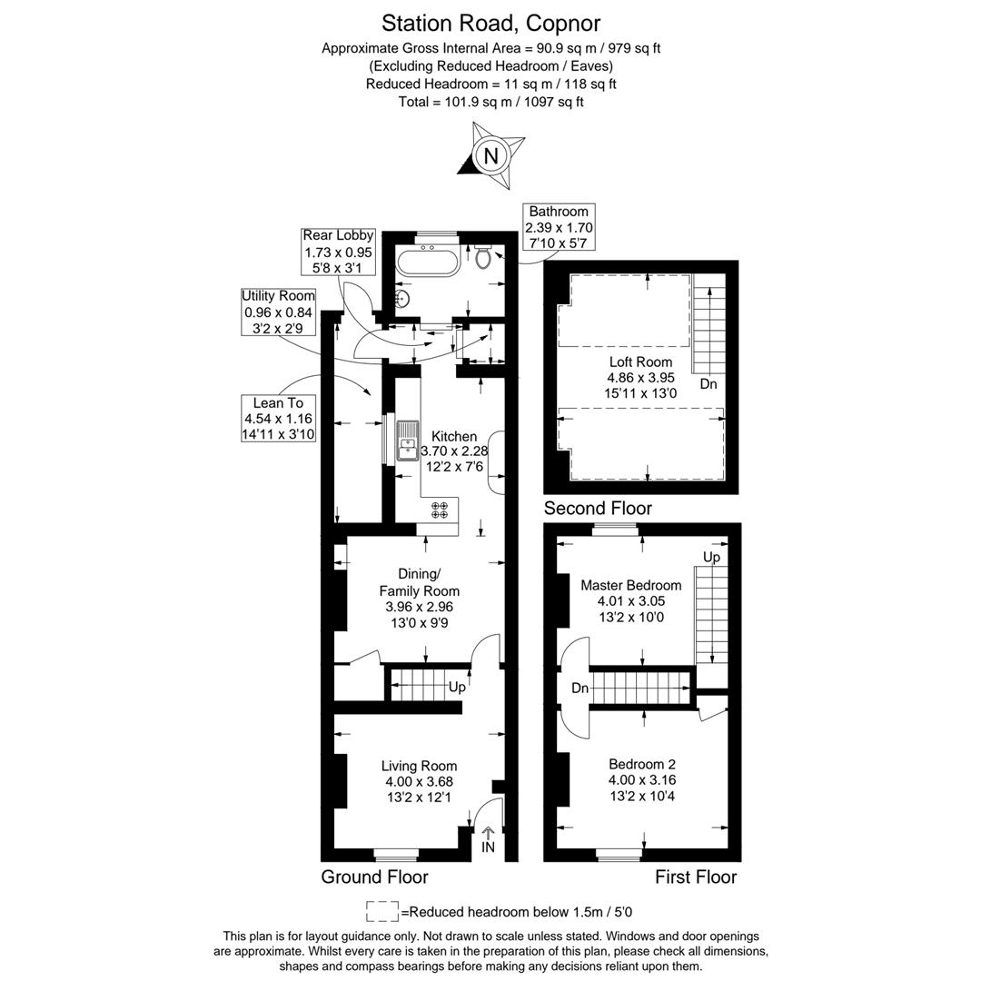 39, Station Road, Portsmouth floorplan