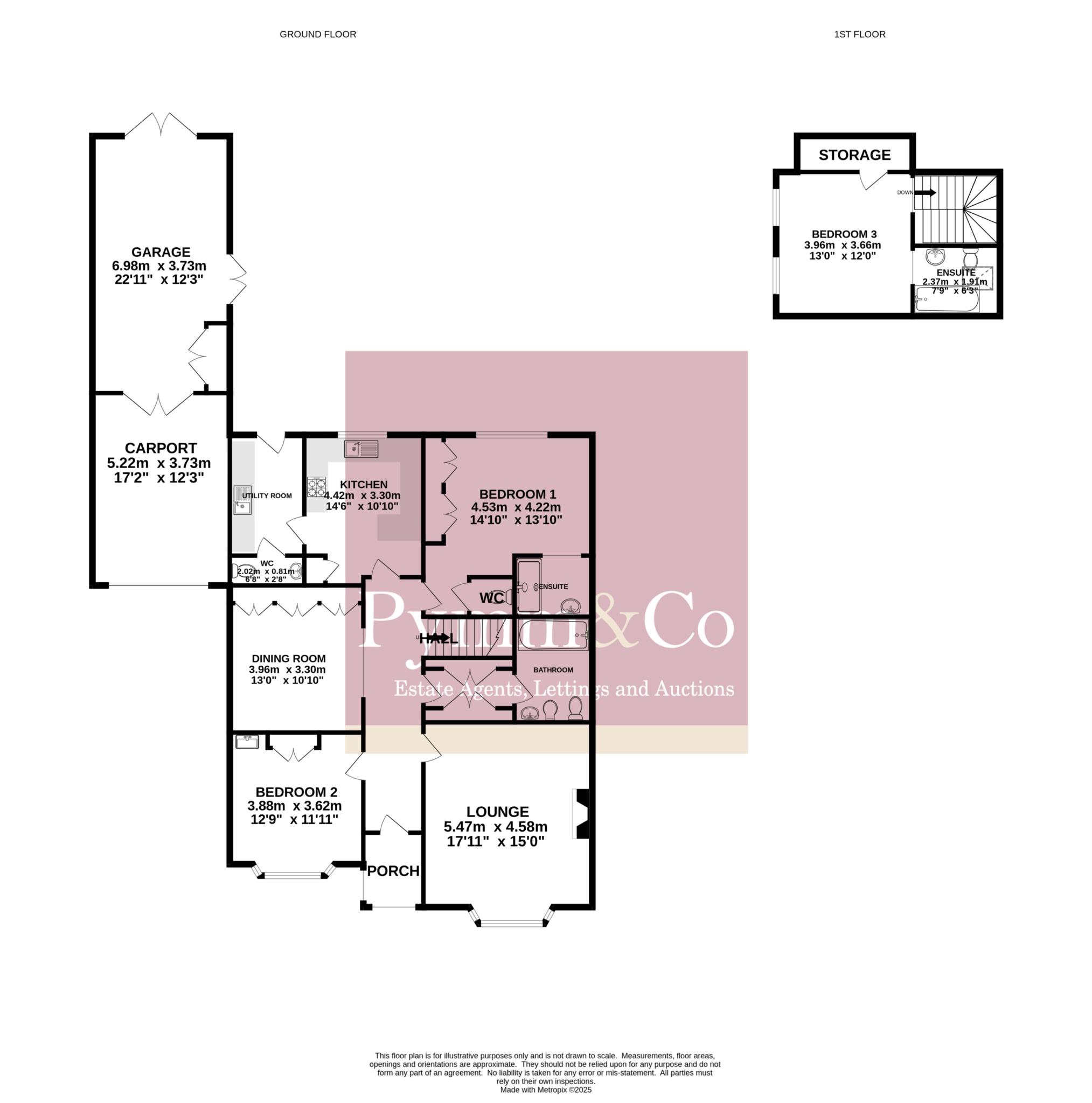Ristondale, Meadow Drive, Norwich floorplan