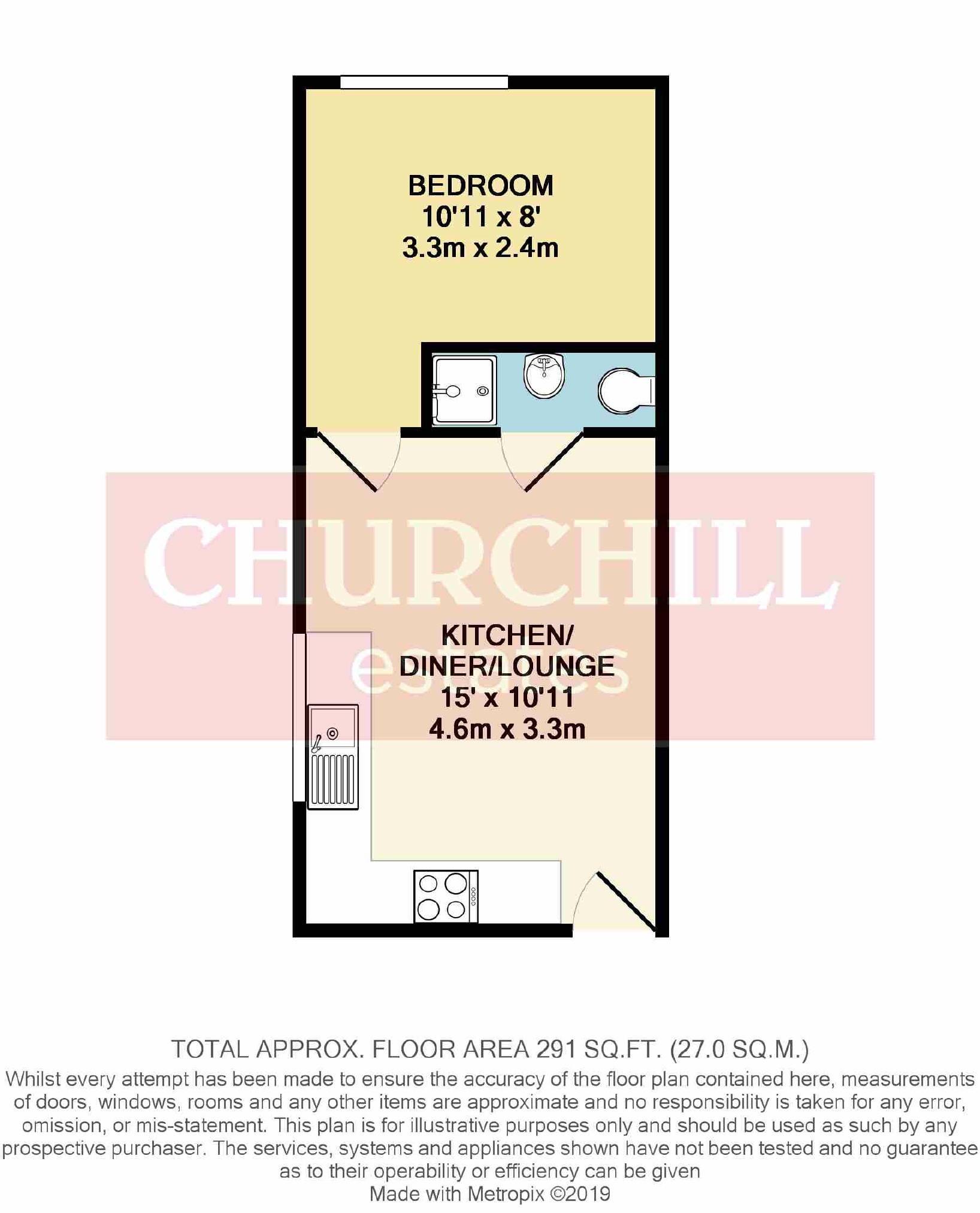 1 Bedrooms Flat to rent in Highams Lodge Business Centre, Blackhorse Lane, London E17