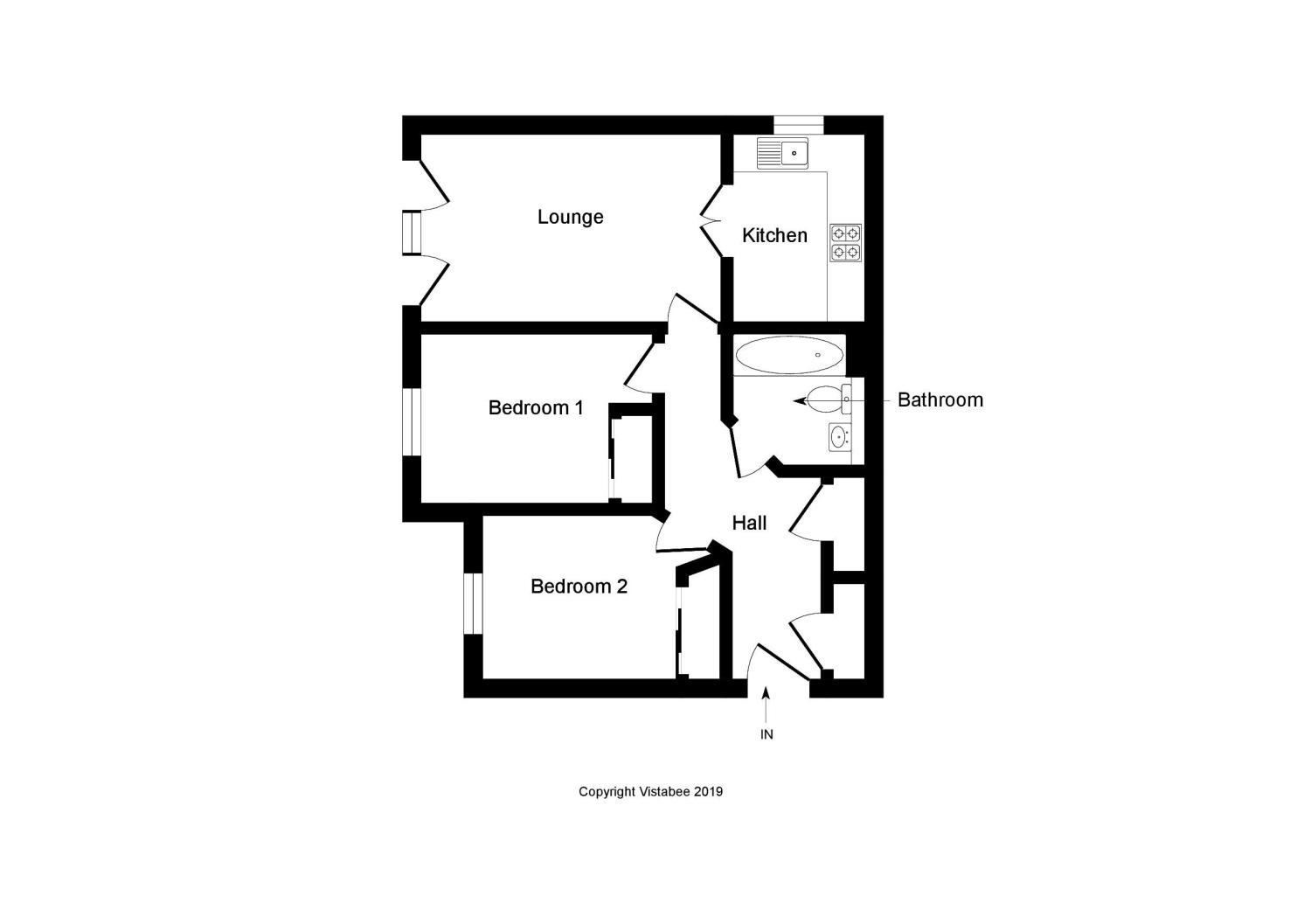 2 Bedrooms Flat for sale in Moreland Place, Stirling, Stirlingshire FK9
