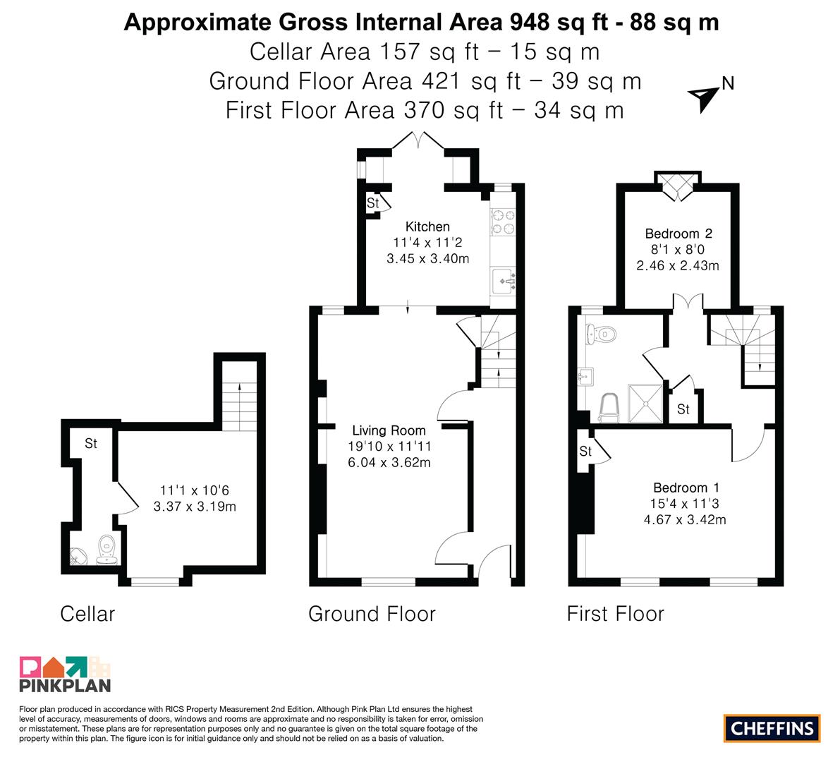 Church Rate Walk, Cambridge floorplan