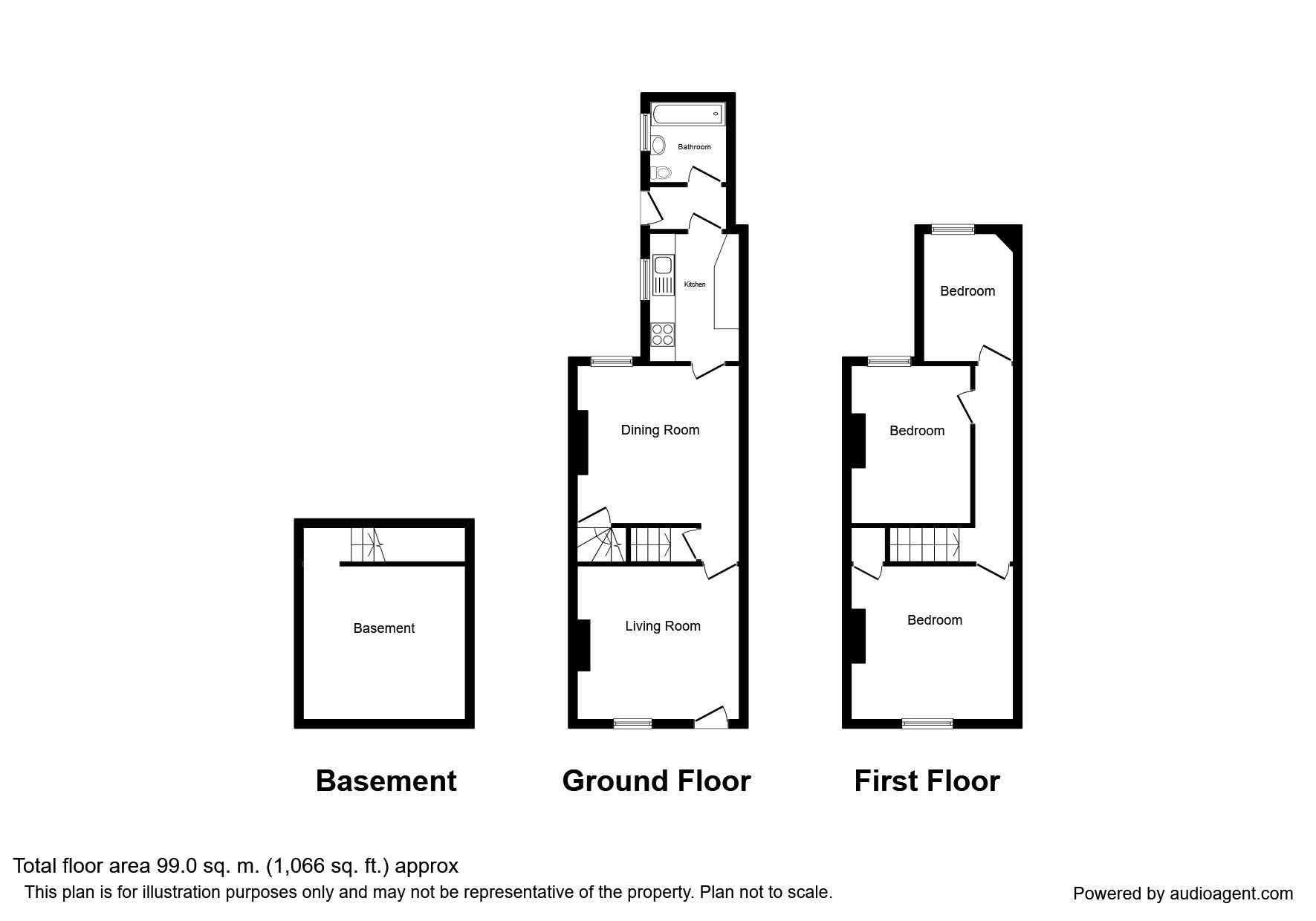 3 Bedrooms Terraced house for sale in Egypt Road, Nottingham NG7
