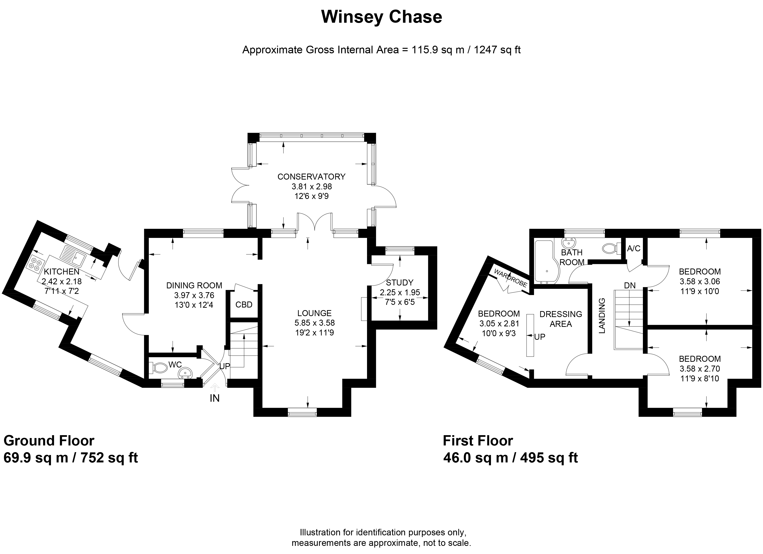 Winsey Chase, Finchingfield, Braintree CM7, 3 bedroom link-detached