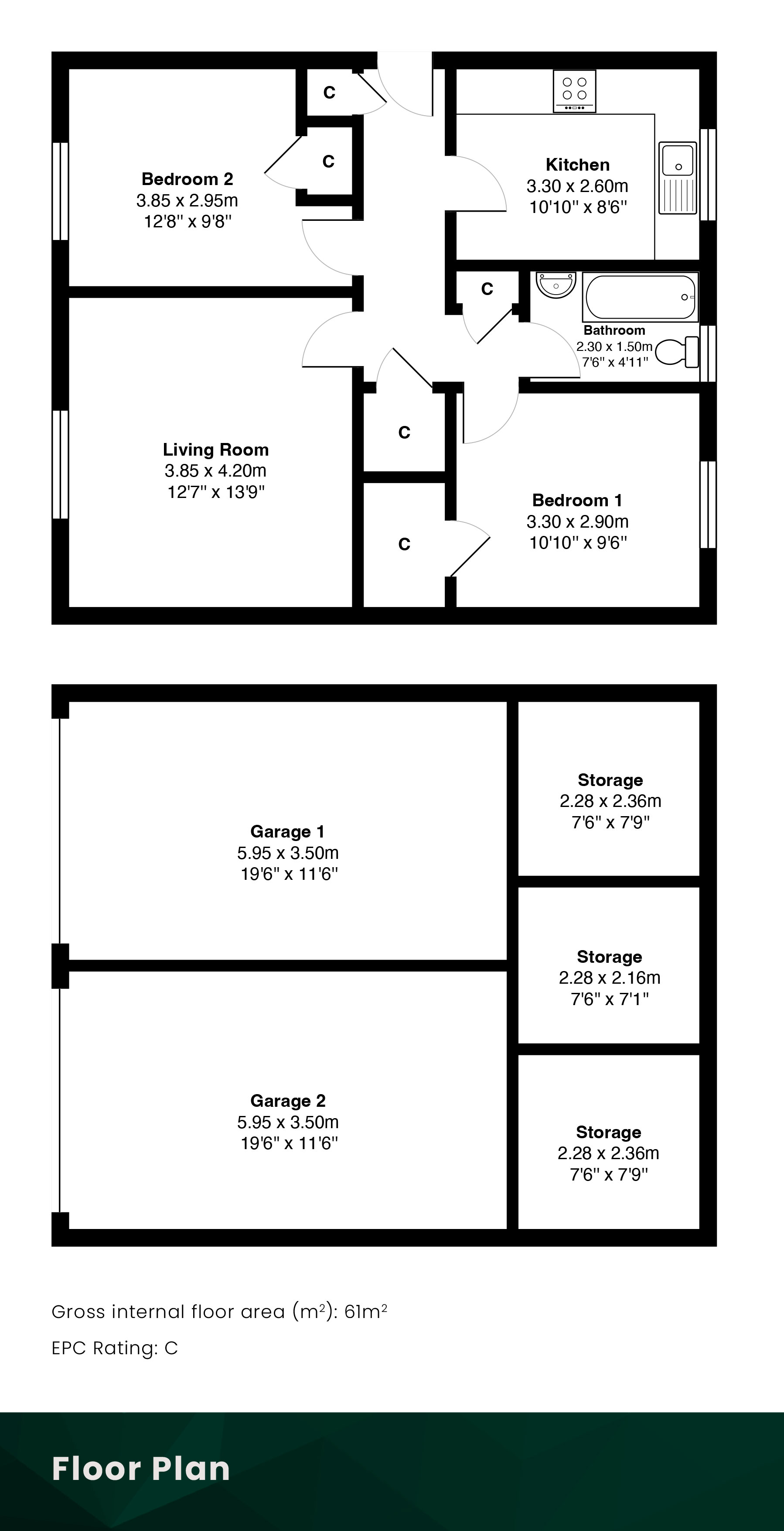 Robertson Crescent, Pitlochry floorplan