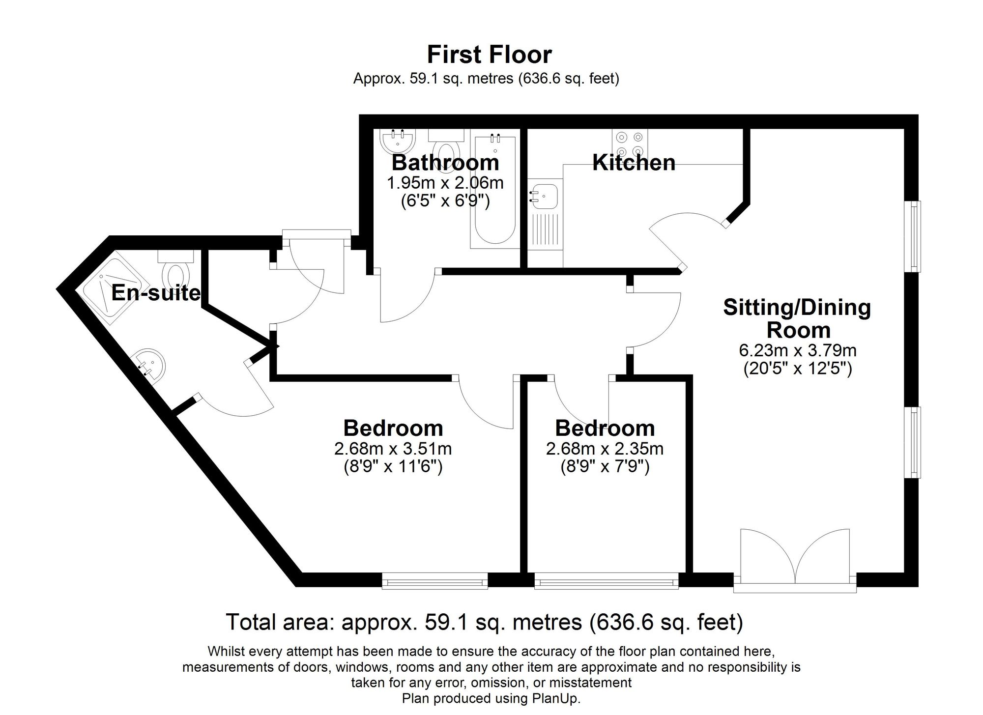 24 Planewood Gardens, Warrington floorplan