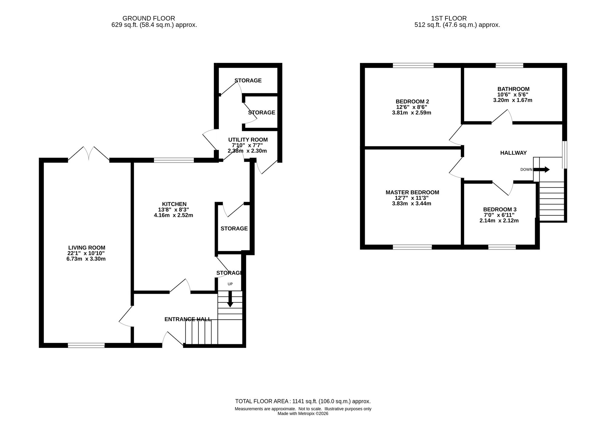 18 Parkett Heyes Road, Macclesfield floorplan