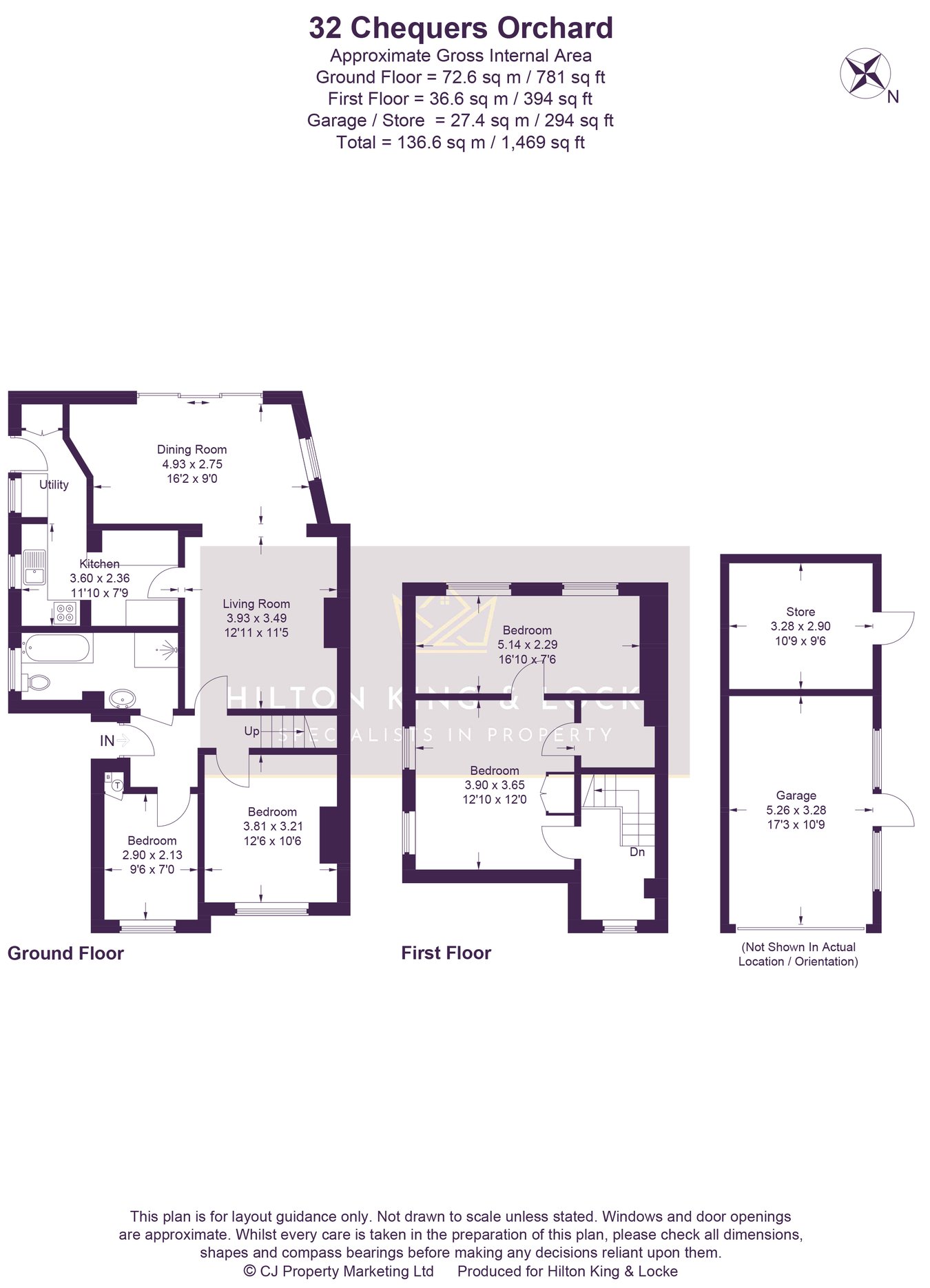 32, Chequers Orchard, IVER floorplan
