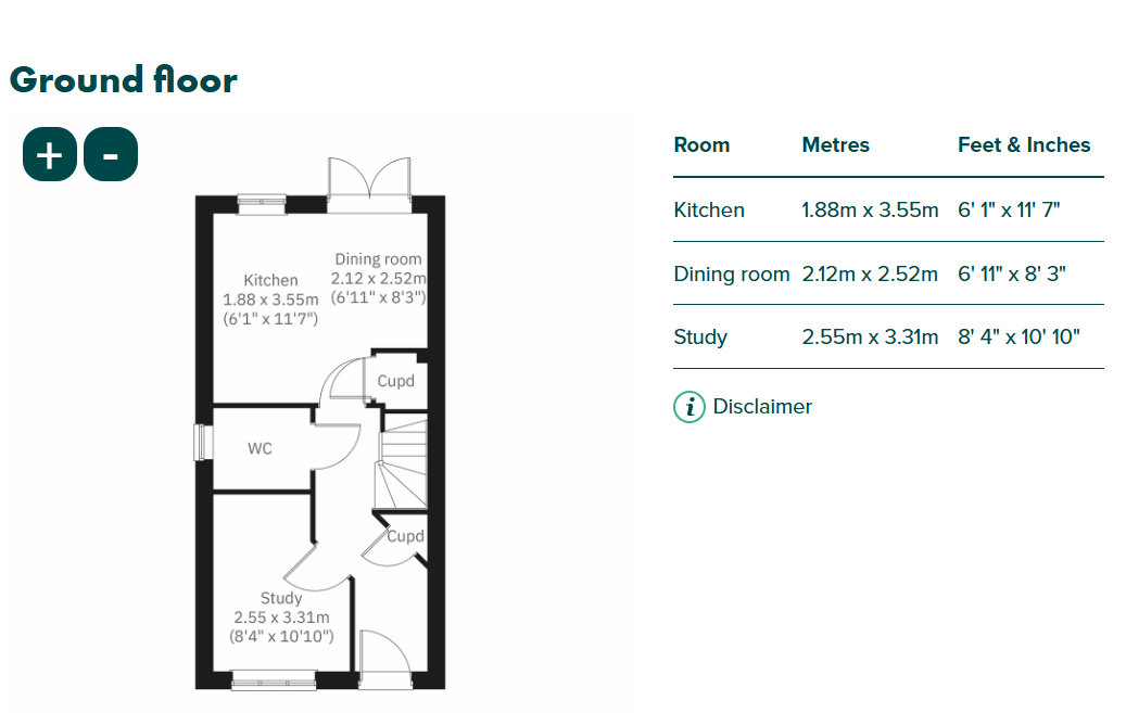 Plot 426 Cherrywood Grange, Exeter floorplan