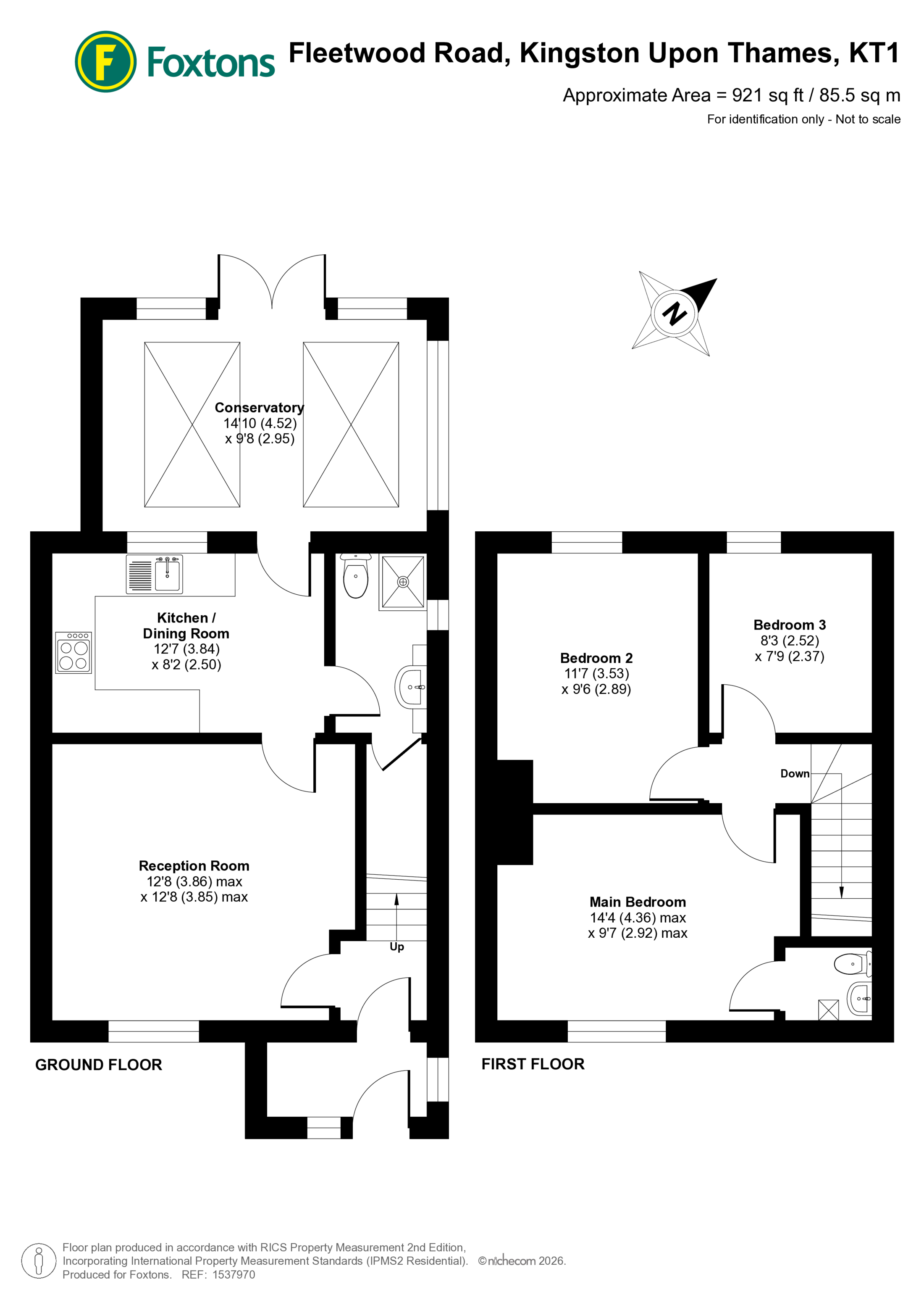 Fleetwood Road, Kingston floorplan