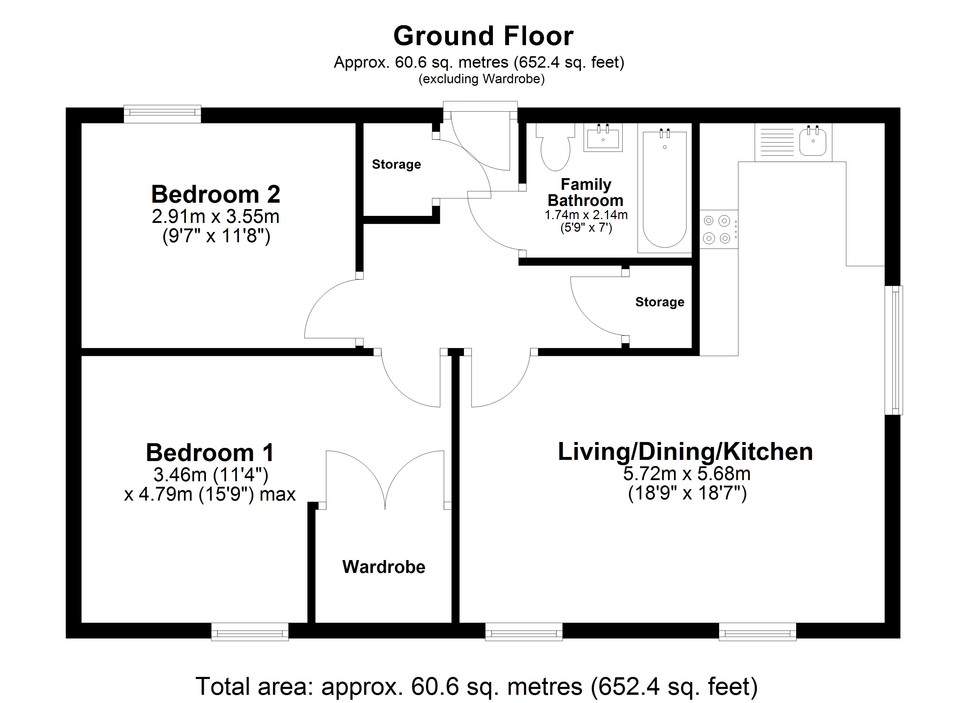 65, Ampthill Way, Faringdon floorplan