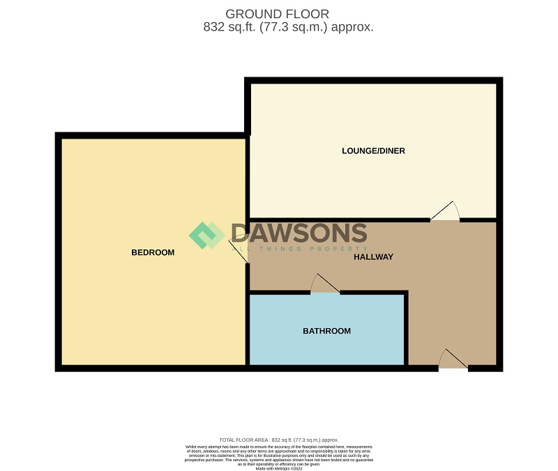Apartment 4, 33 The Kingsway, Swansea floorplan