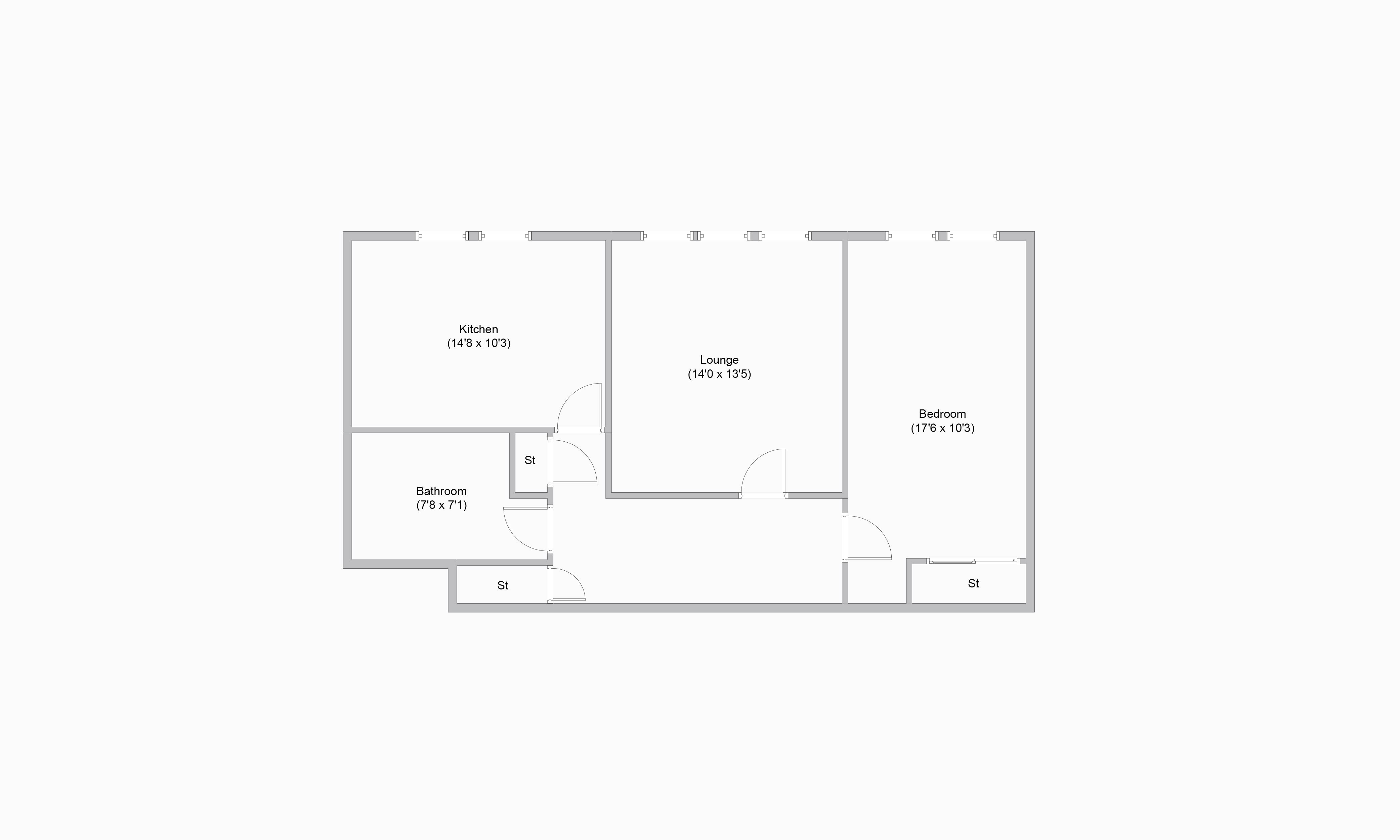 1 Bedrooms Flat for sale in Tantallon Road, Flat 1/M, Shawlands, Glasgow G41