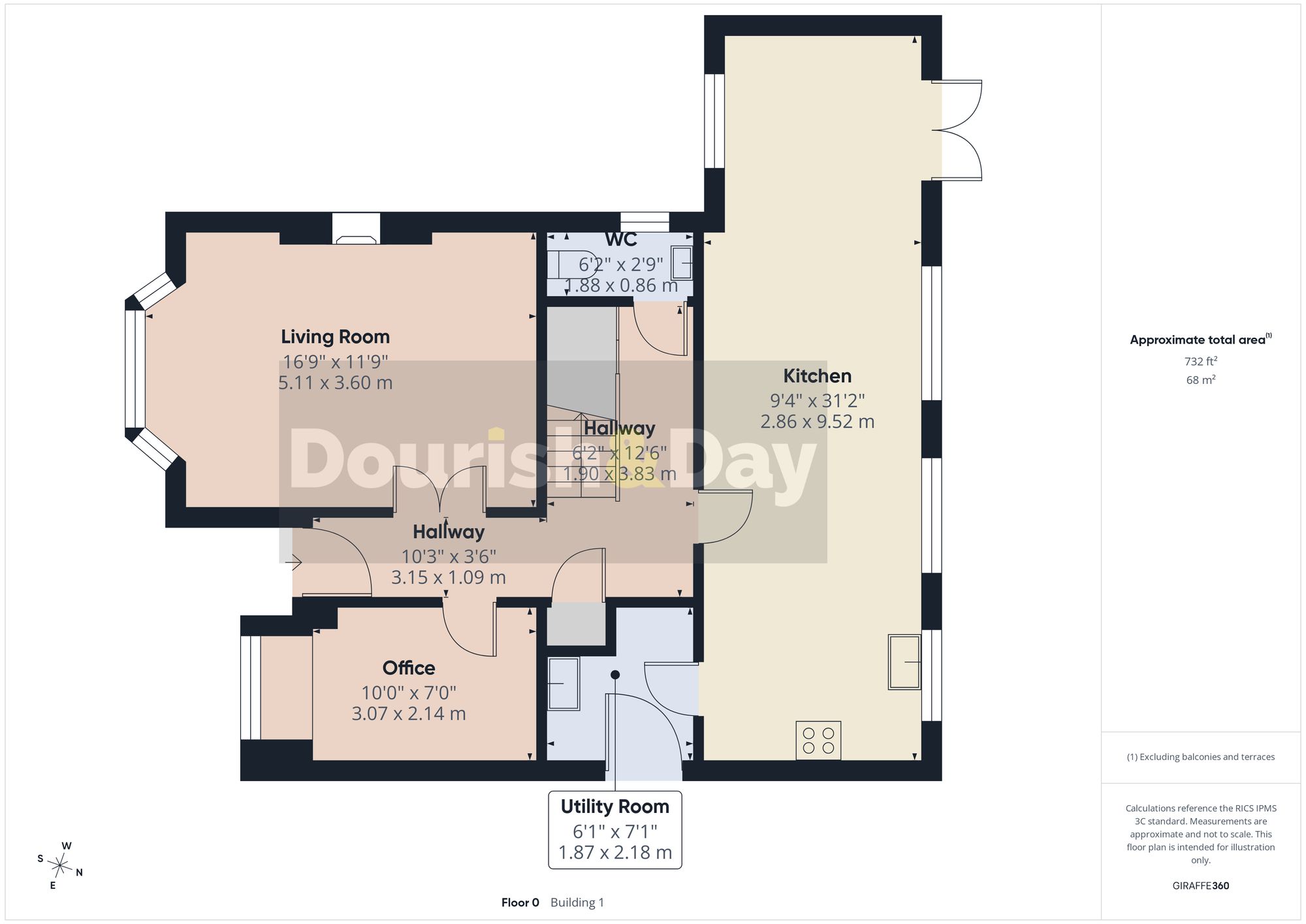 16 Kingfisher Drive, Stafford floorplan