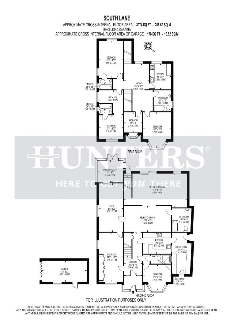 219, South Lane, New Malden floorplan