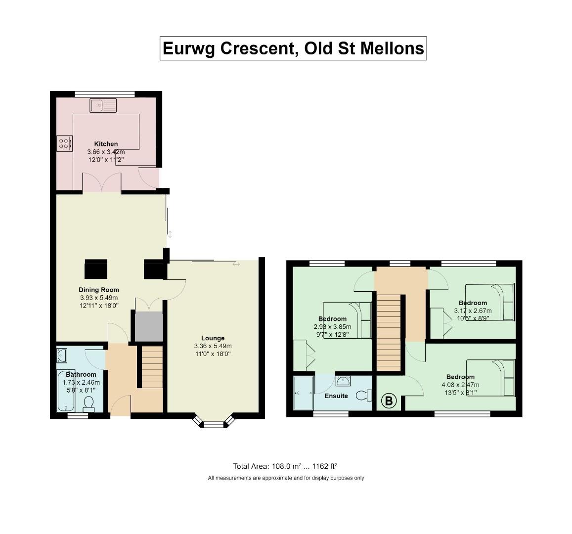 8, Eurwg Crescent, Cardiff floorplan