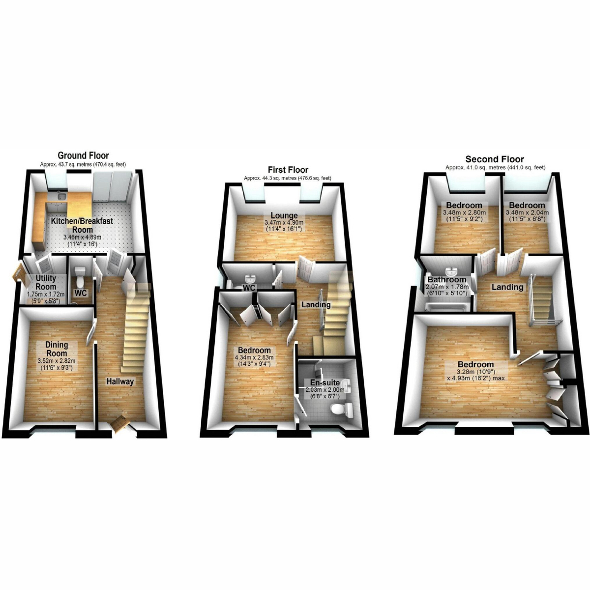 6, Underwood Place, Bridgend floorplan