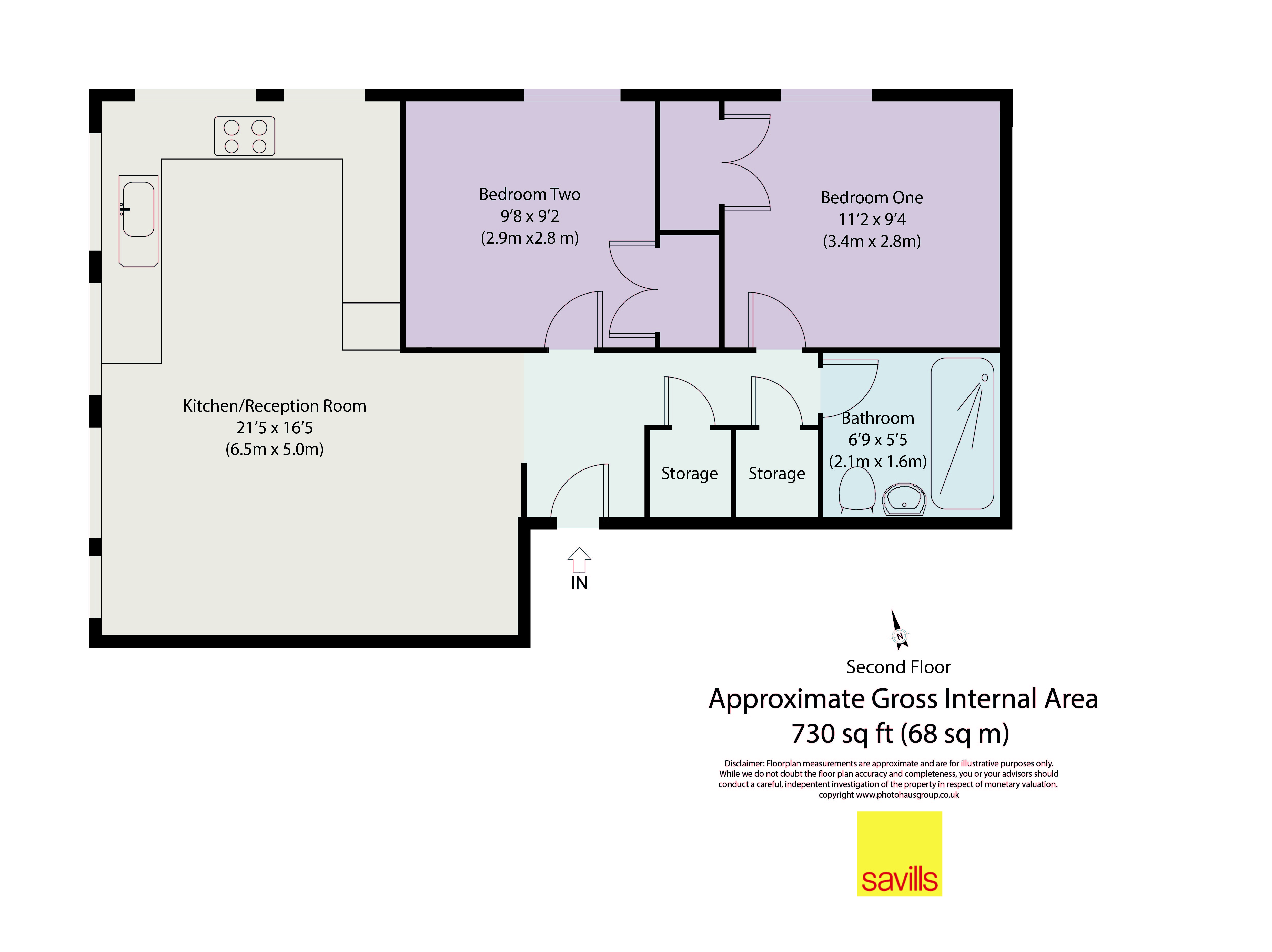 Cinnabar Wharf Central, London floorplan
