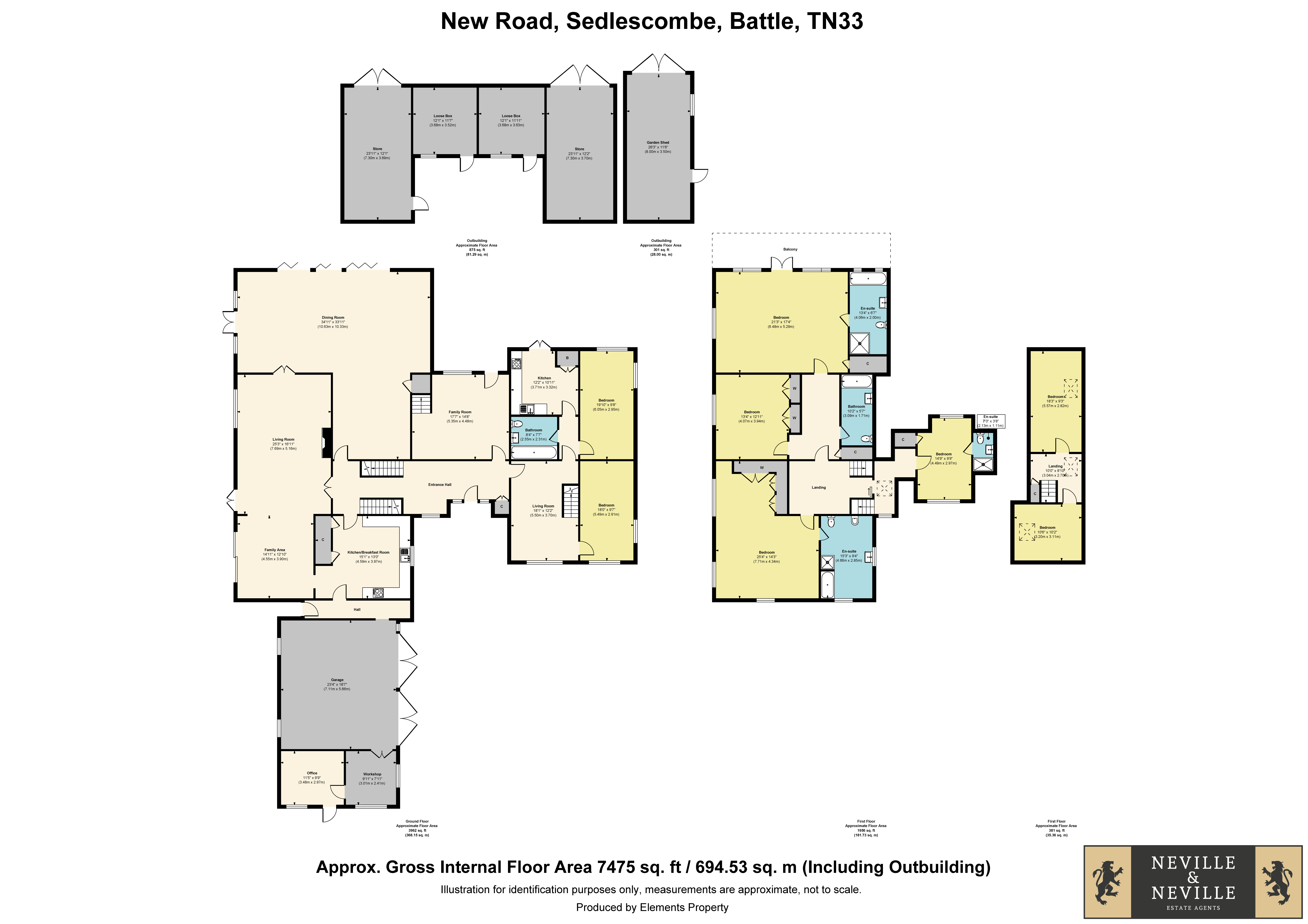 Sylvian,, Blackbrooks, Battle floorplan