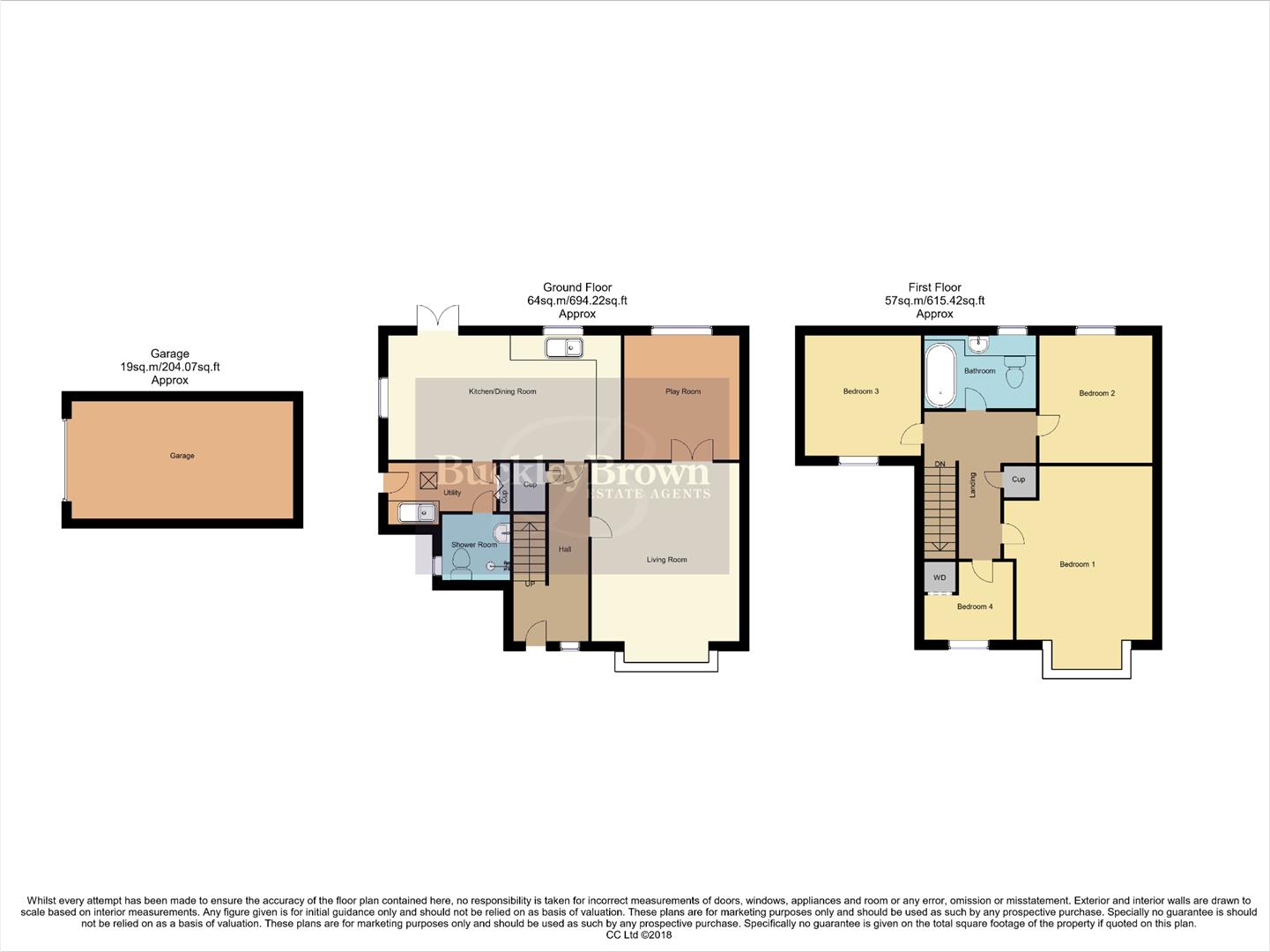 19, Pine Close, Mansfield floorplan