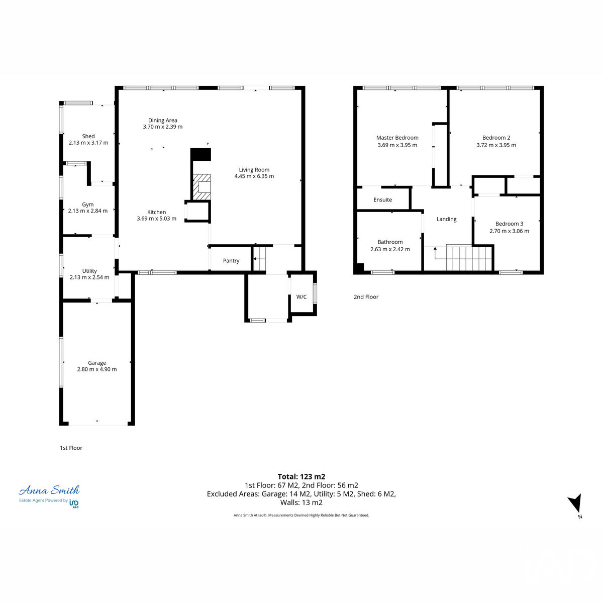 21, Hoof Close, Ely floorplan