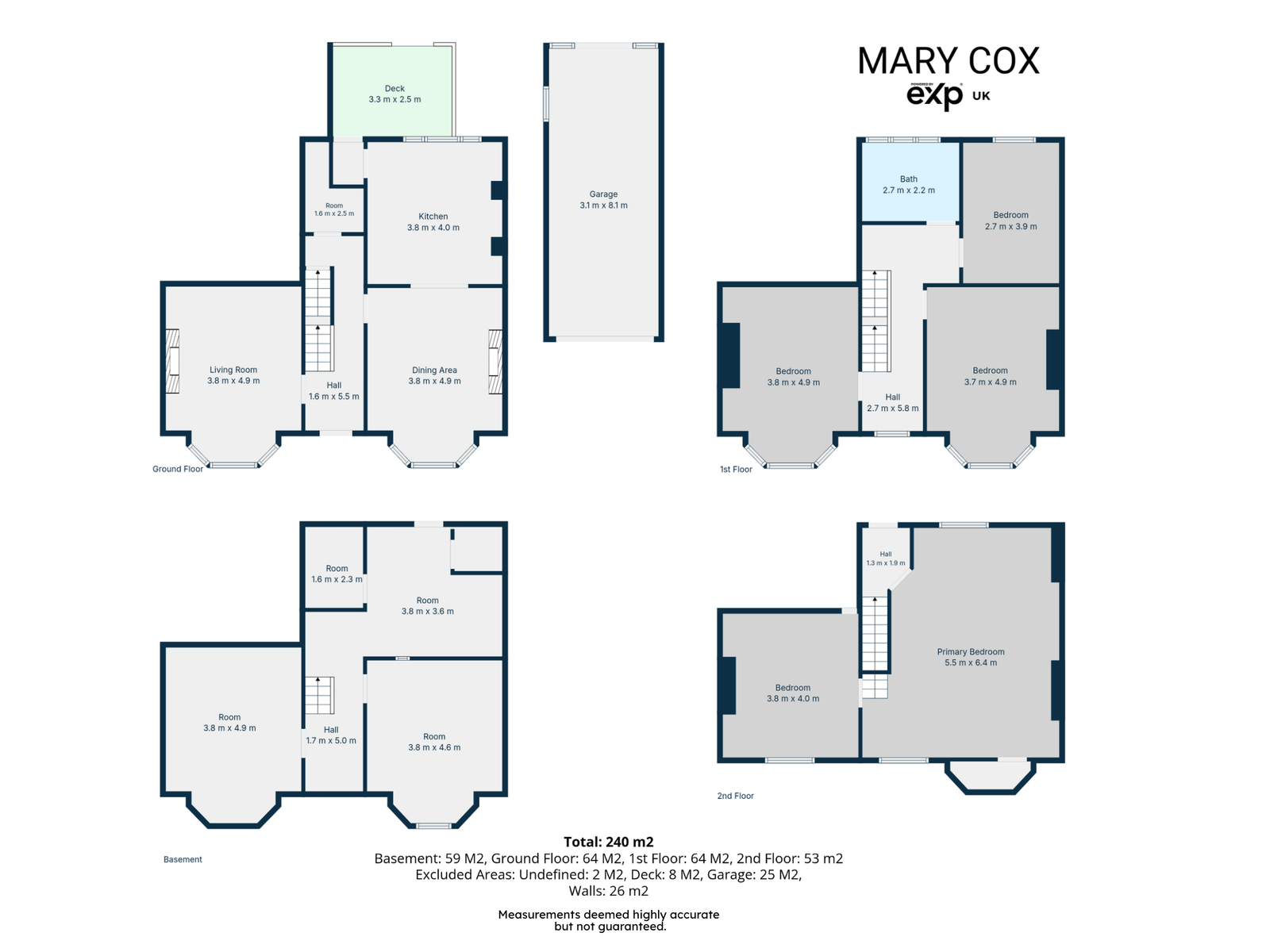 Osborne Road, Manchester floorplan