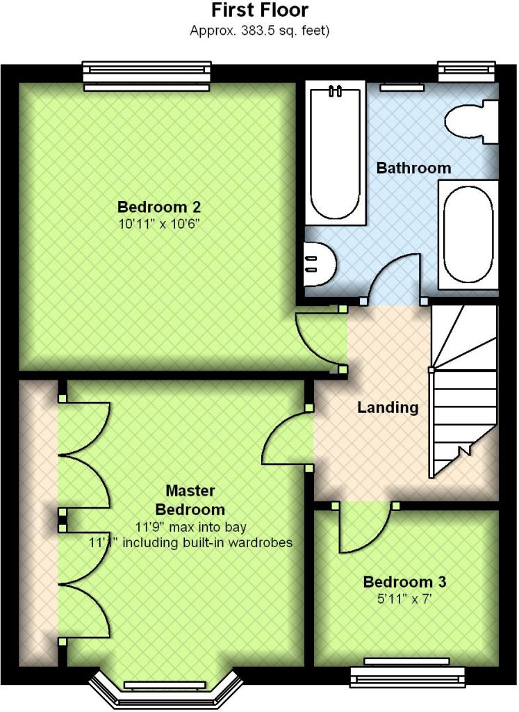 Broad Avenue, Bedford MK42, 3 bedroom semidetached house to rent