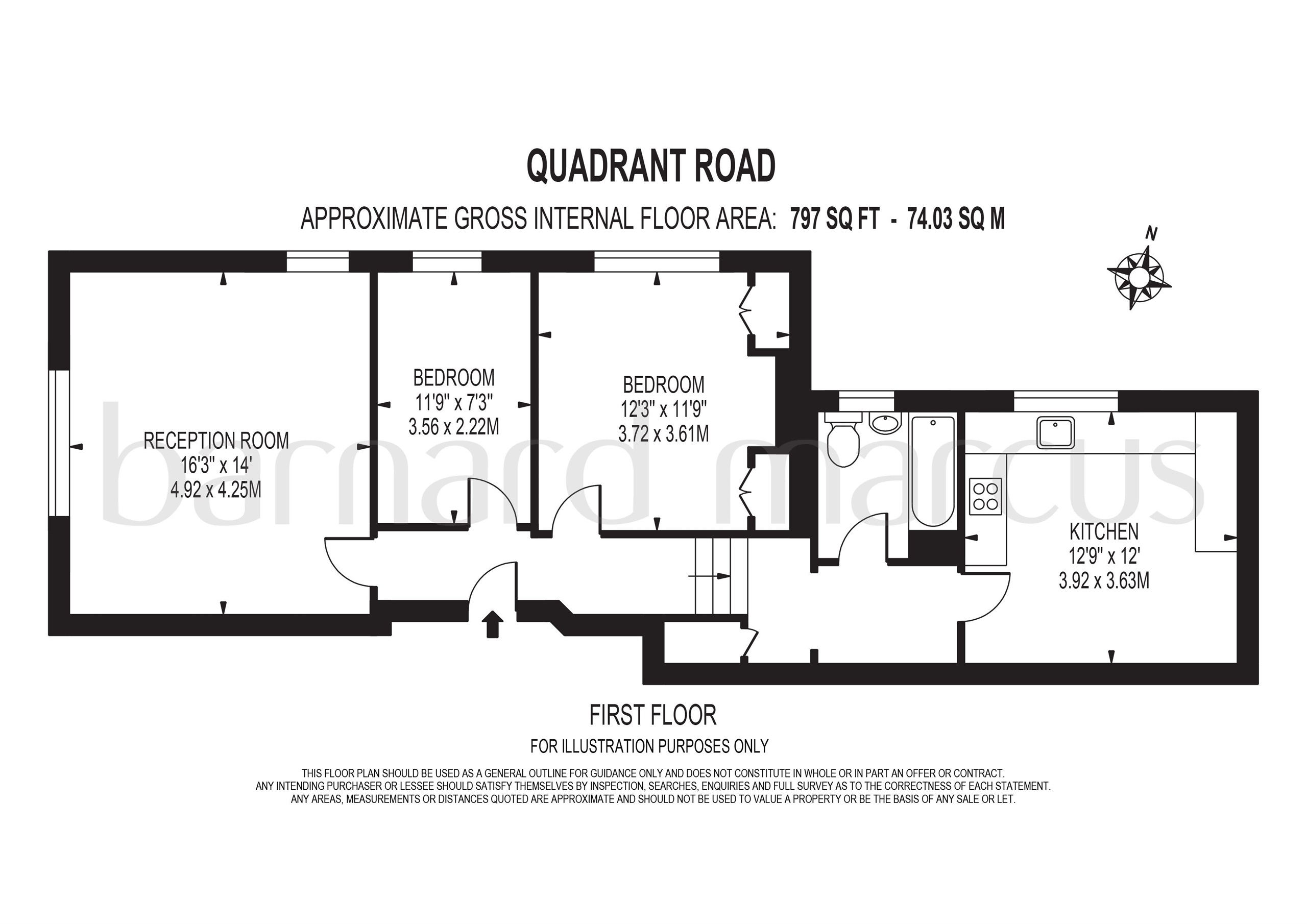 Quadrant Road, Thornton Heath CR7, 2 bedroom flat for sale 61453348