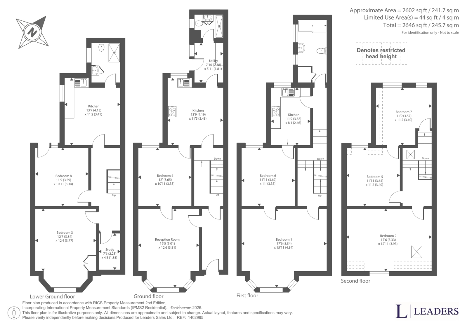 6, Danes Road, Greater Manchester floorplan