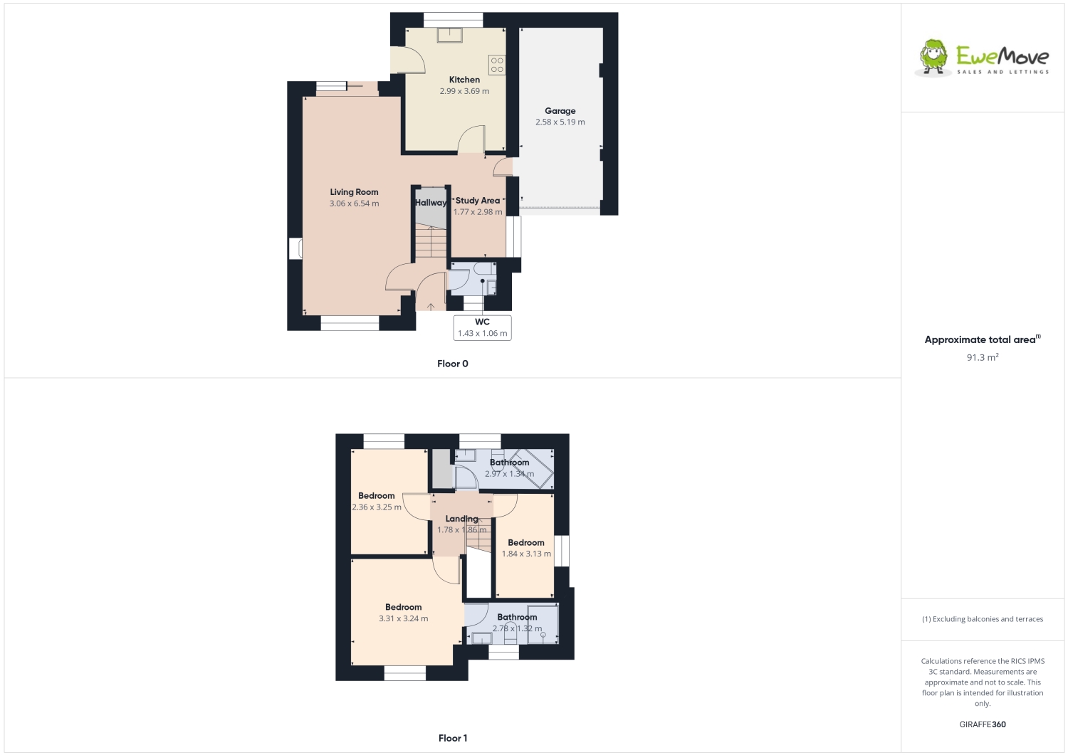 15, FIRETHORN DRIVE, HYDE floorplan