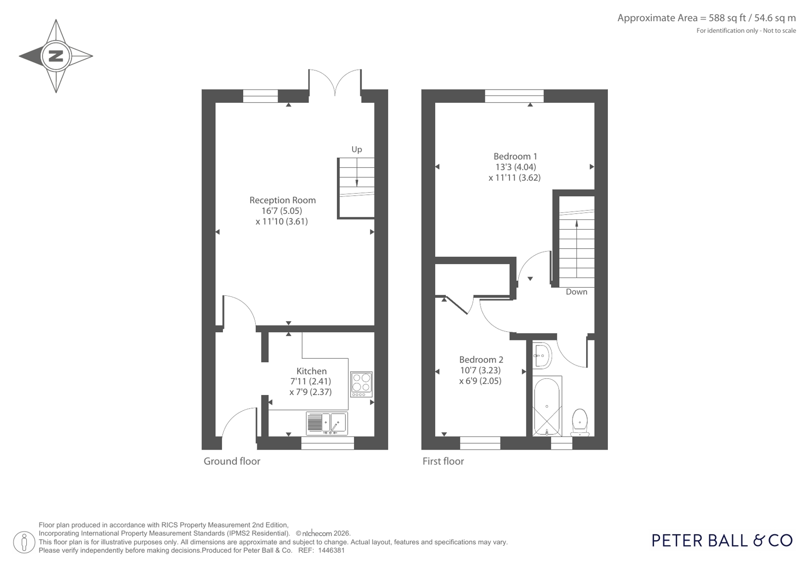 11, Coventry Close, Gloucestershire floorplan