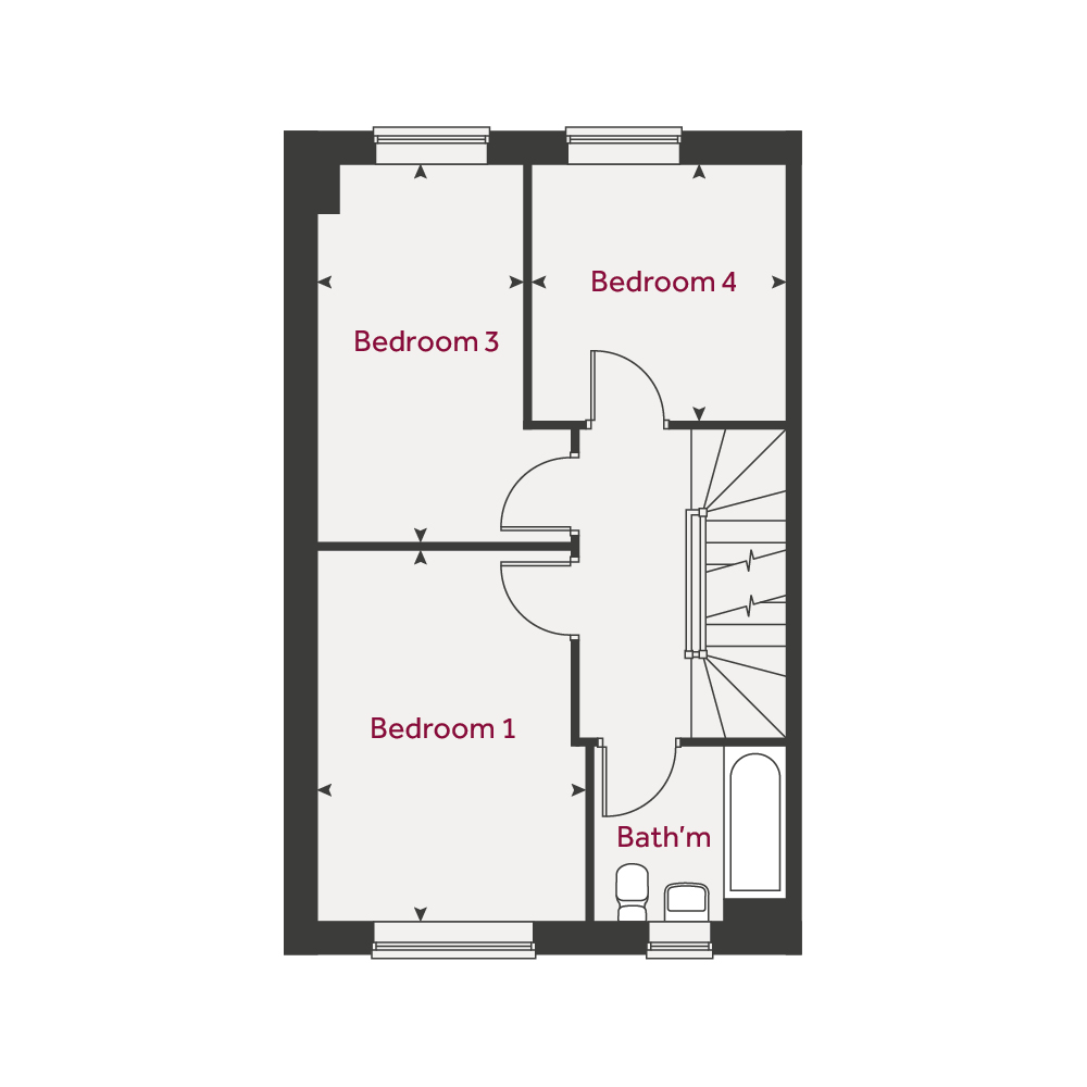 113, Old Road, Conisbrough floorplan