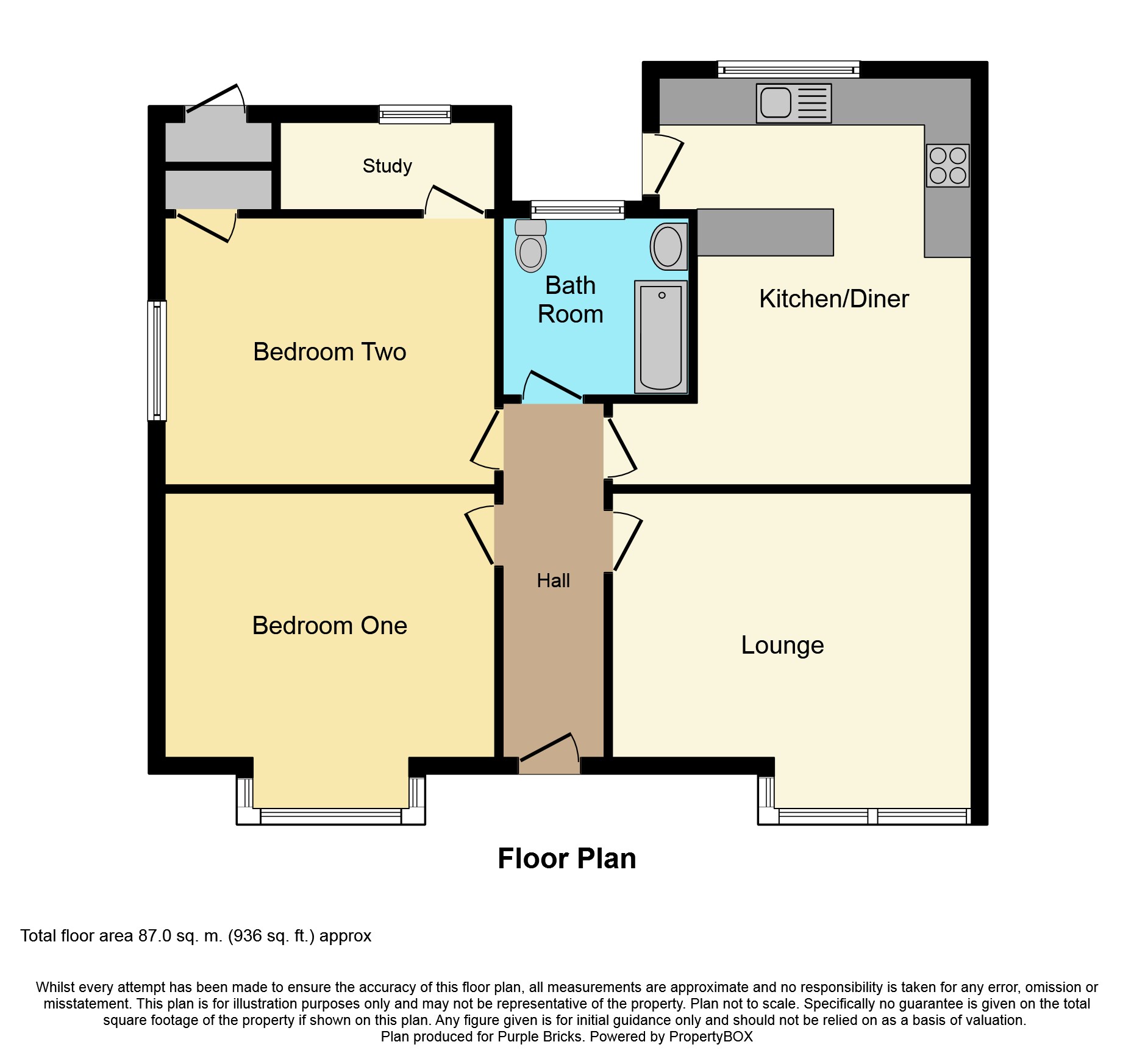 2 Bedrooms Bungalow for sale in Clive Road, Whitchurch BS14