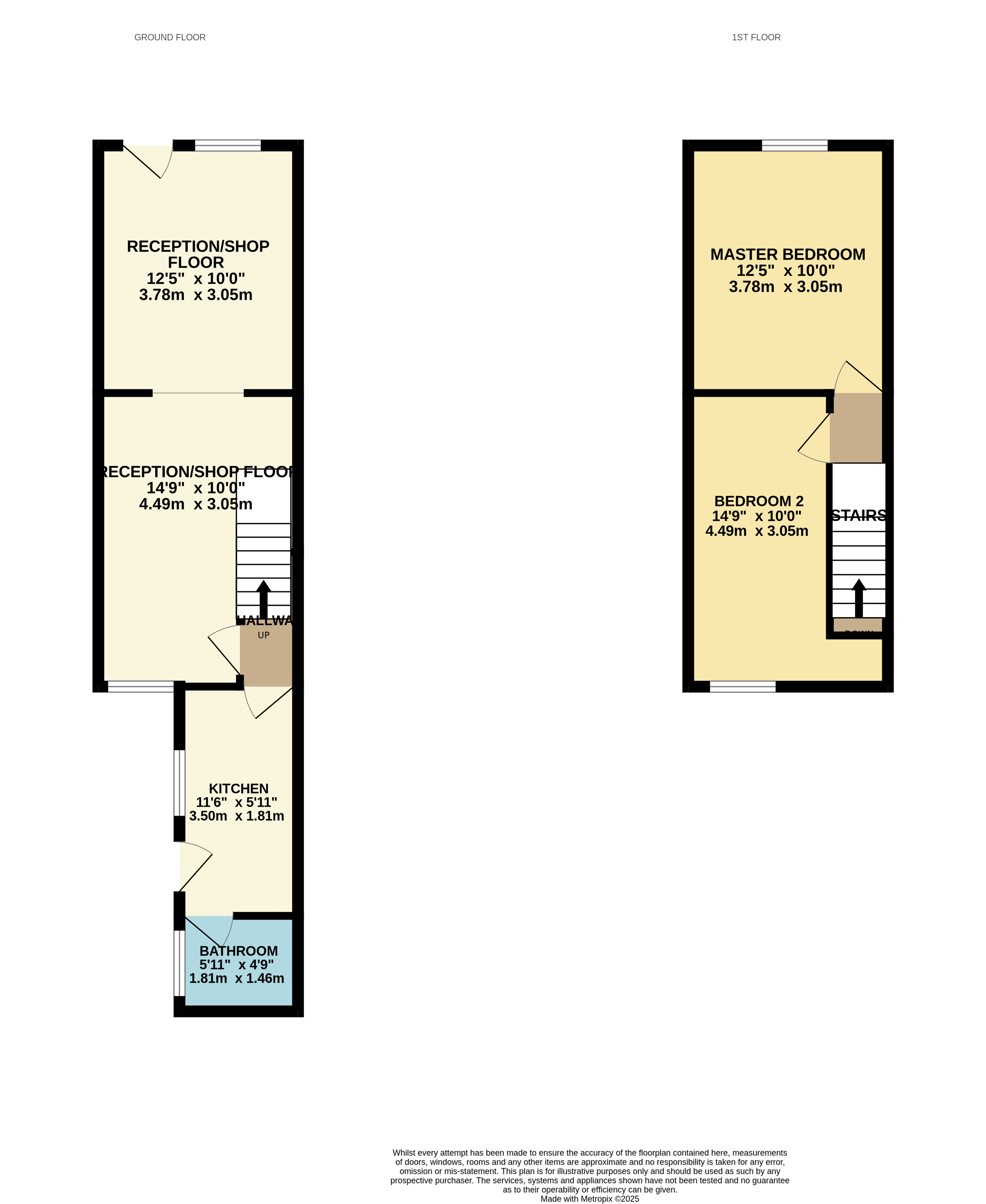 10, Newdigate Street, Derbyshire floorplan