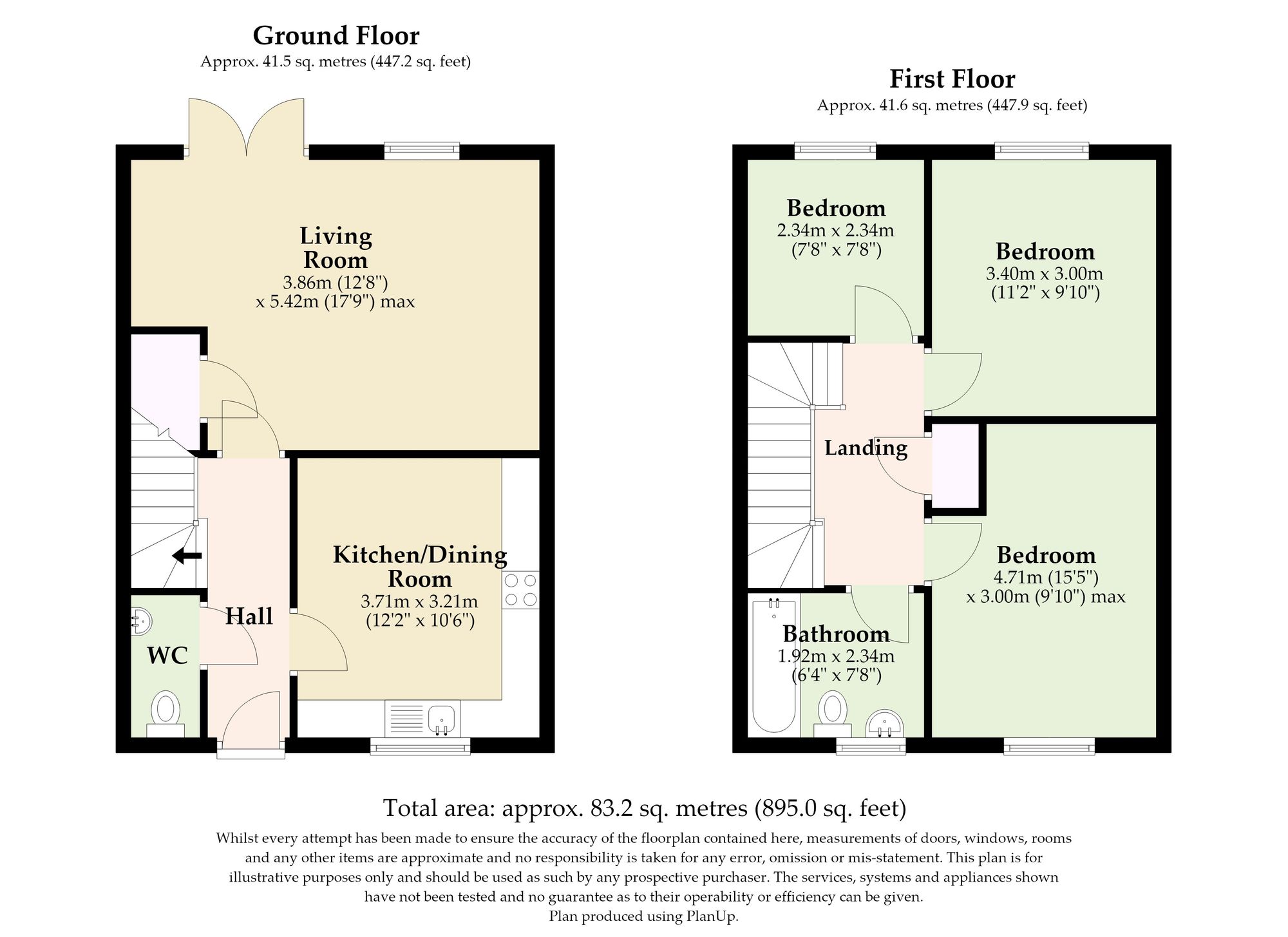 2 Kings Close, Diss floorplan